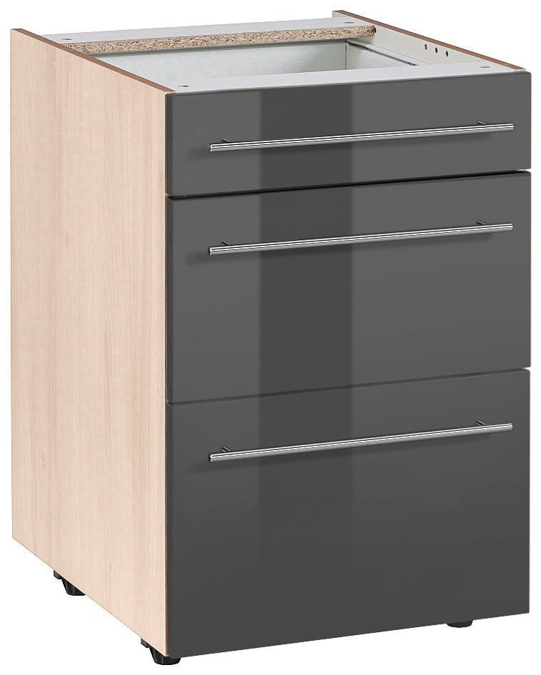 OPTIFIT Unterschrank Bern 50 cm breit, mit Schubkasten und 2 Auszügen, höhe günstig online kaufen