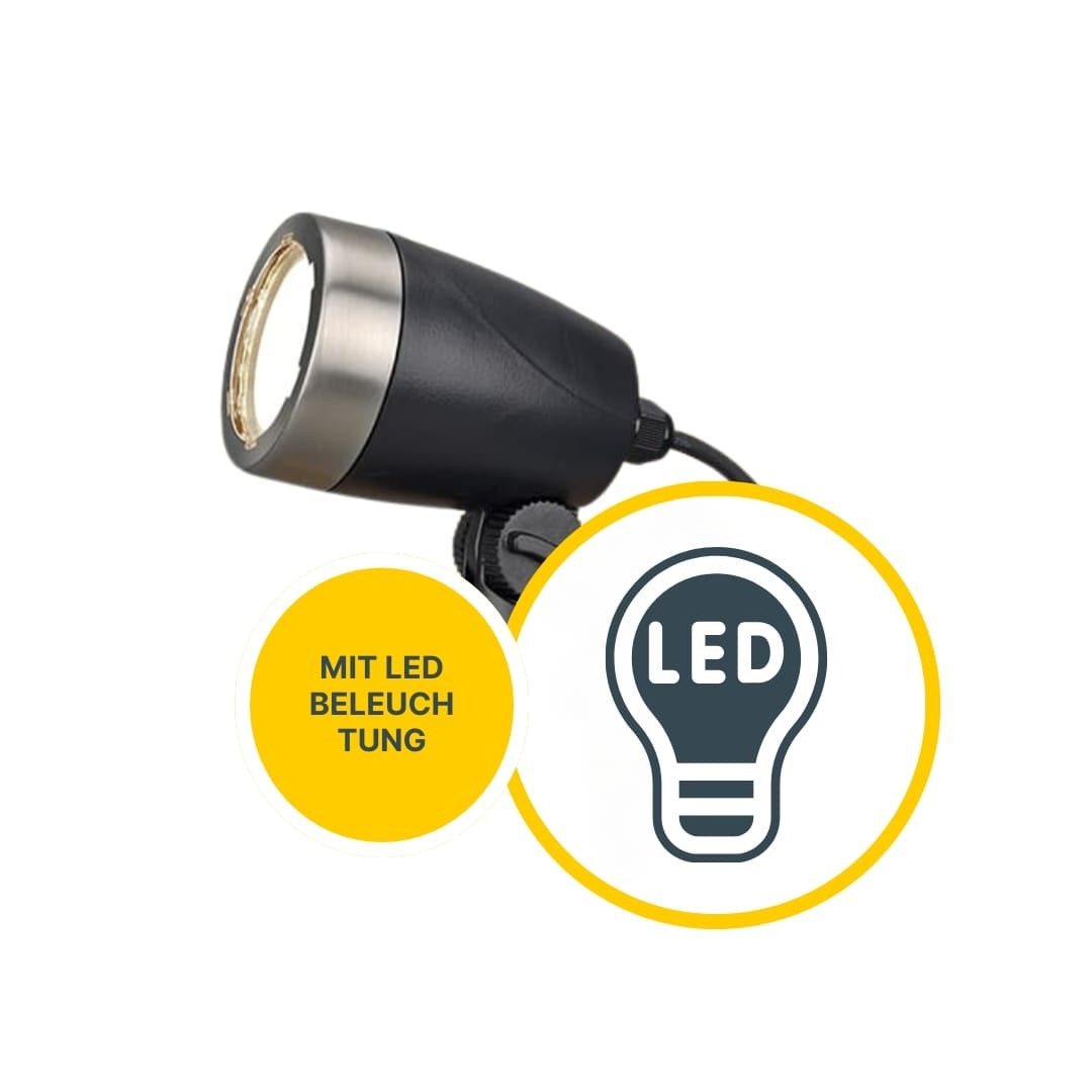 MeLiTec LED Gartenstrahler 2er SET LED Gartenleuchte GL11-1