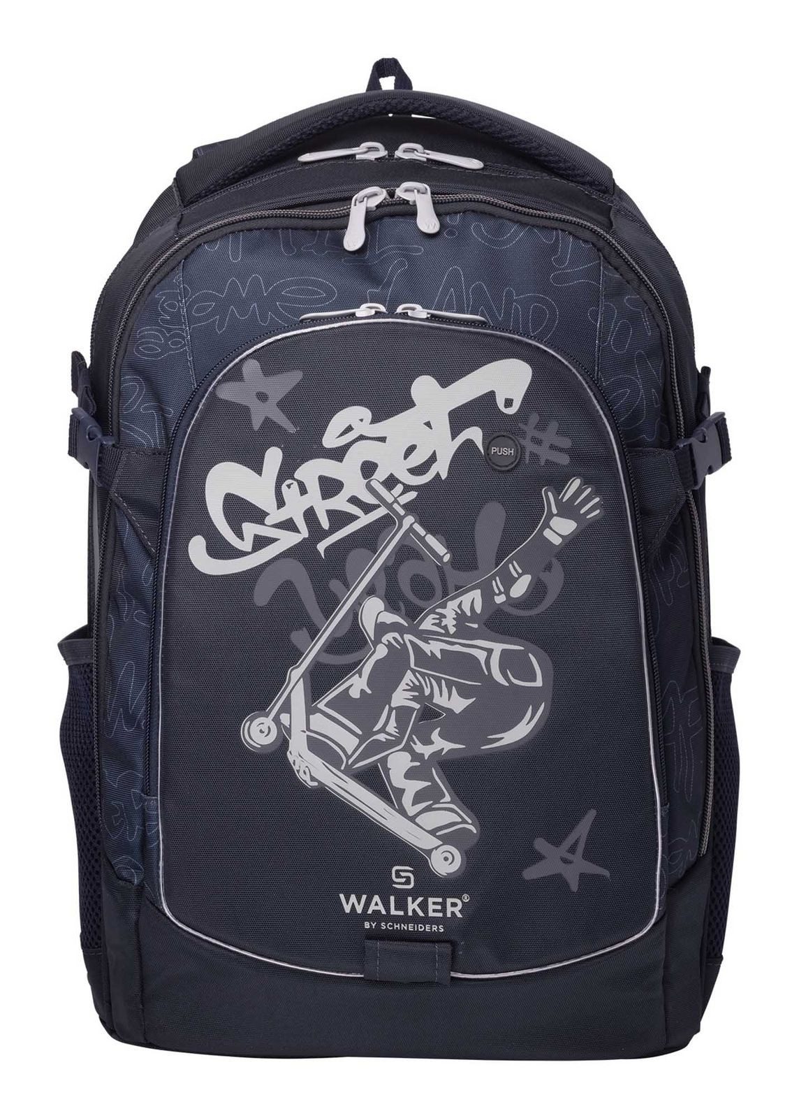Walker by Schneiders Schulrucksack LED Backpack