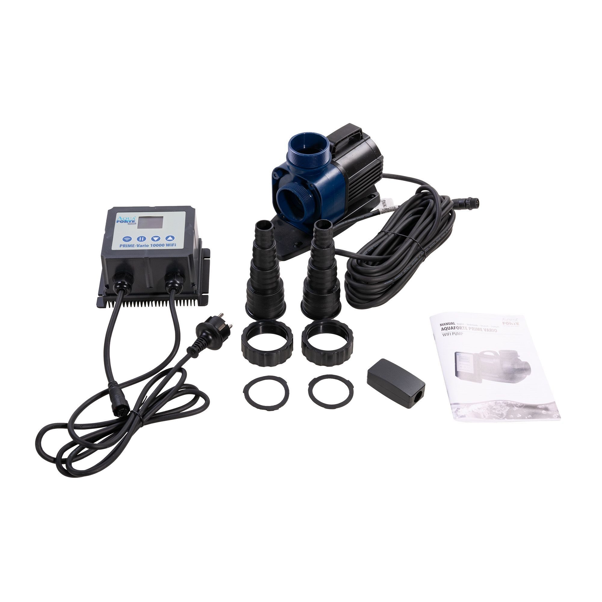 Aquaforte Teichpumpe AquaForte DM Prime Vario 10000 mit Wi-Fi Teichpumpe 5 Jahre Garantie