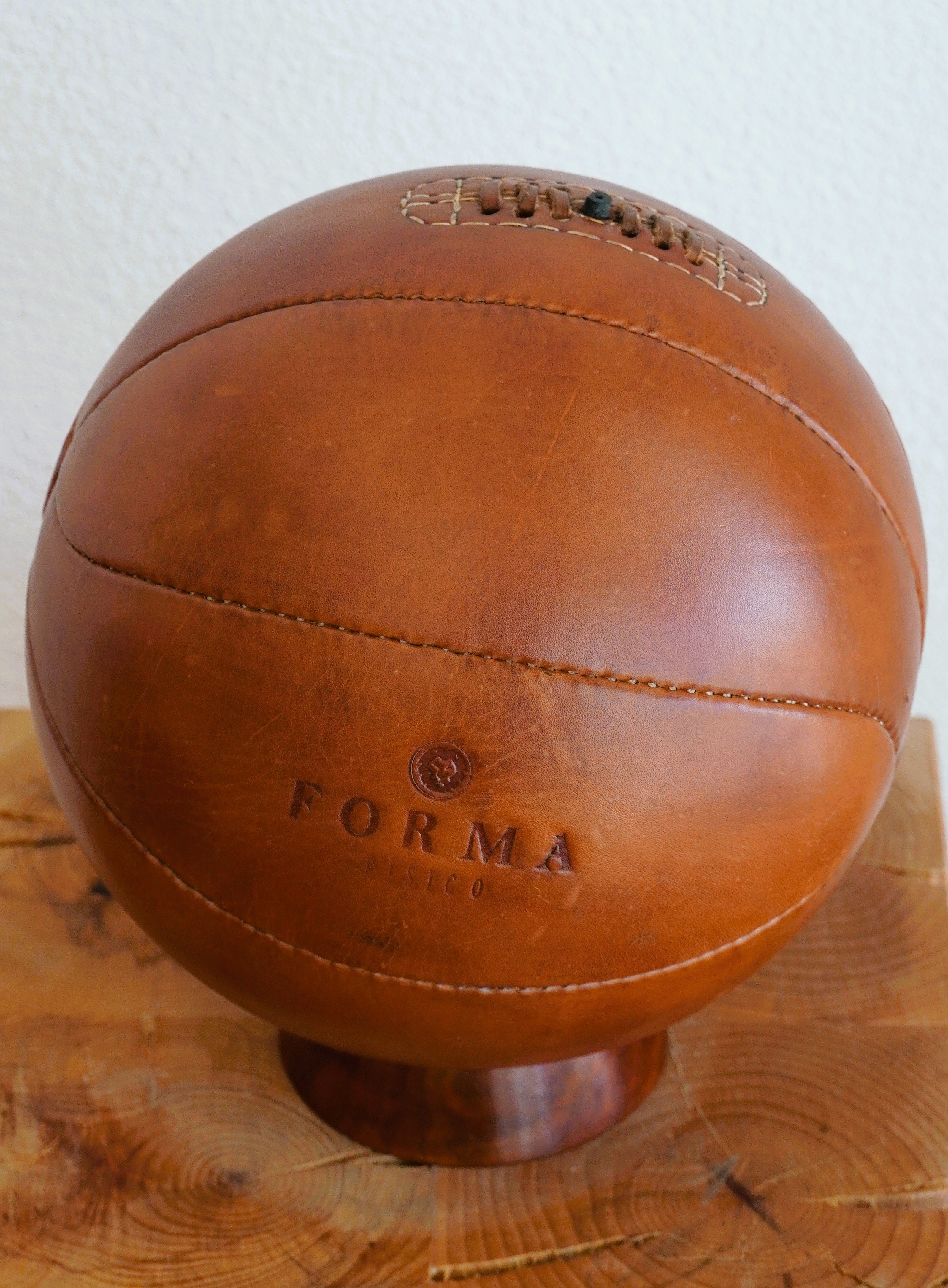 Vintage-Basketball Rindsleder Basketball Forma Retro Fisico Leder,
