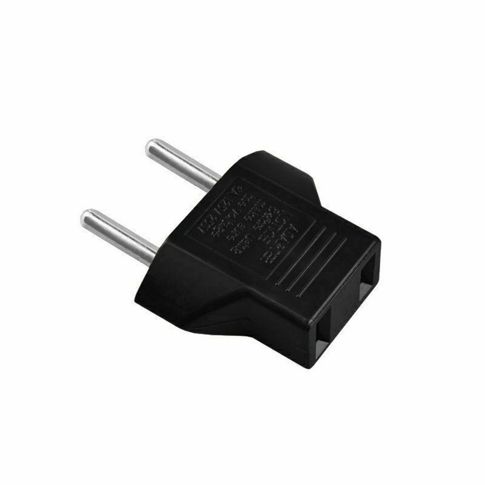 SpionProfi 2x USA Steckeradapter für China, AU, Japan auf EU/DE Euro-Stecker Elektro-Adapter, Kompakter USA-zu-EU-Adapter, ideal für US-Geräte in Europa – Bild 2 von 4