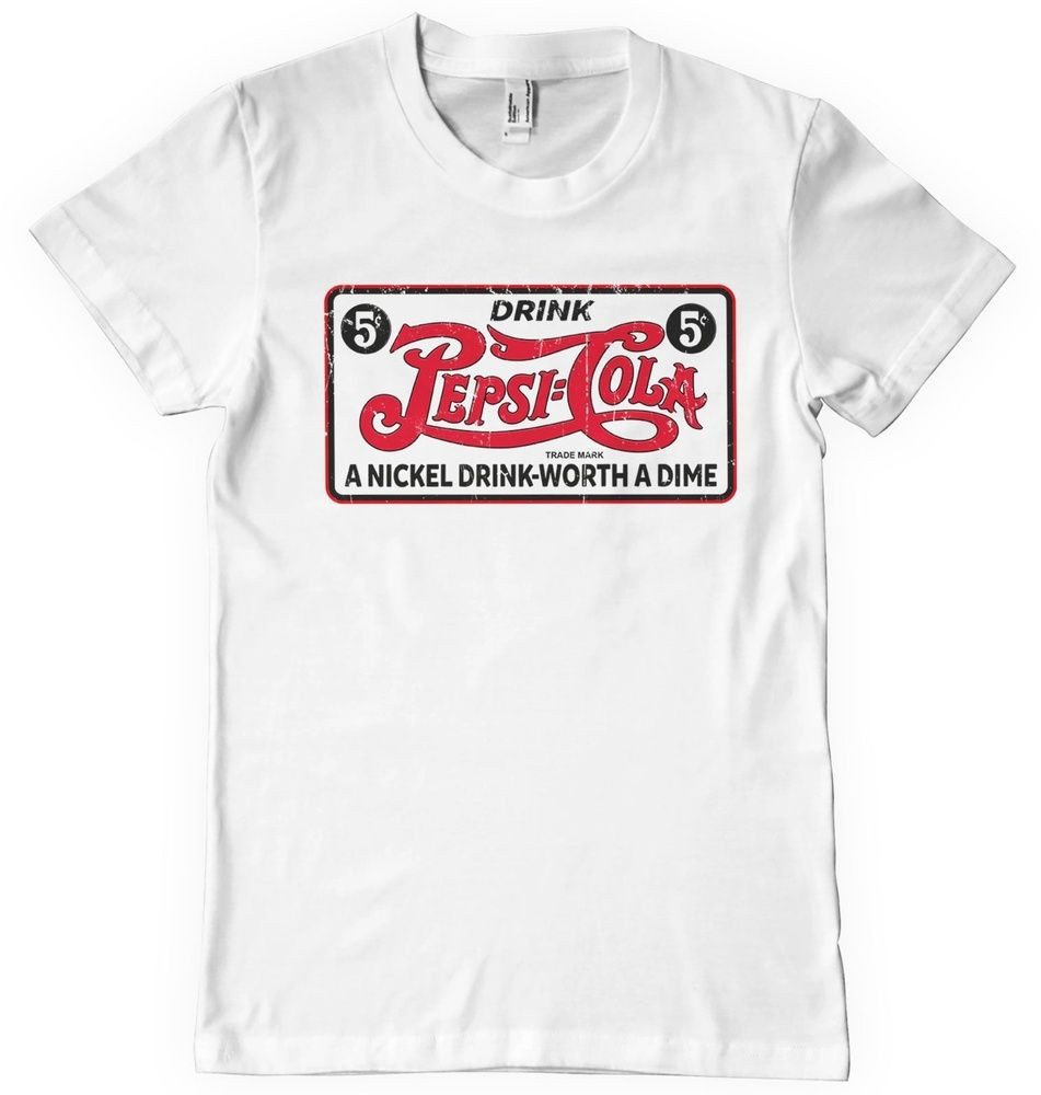 Pepsi Co T-Shirt Vintage Sign T-Shirt