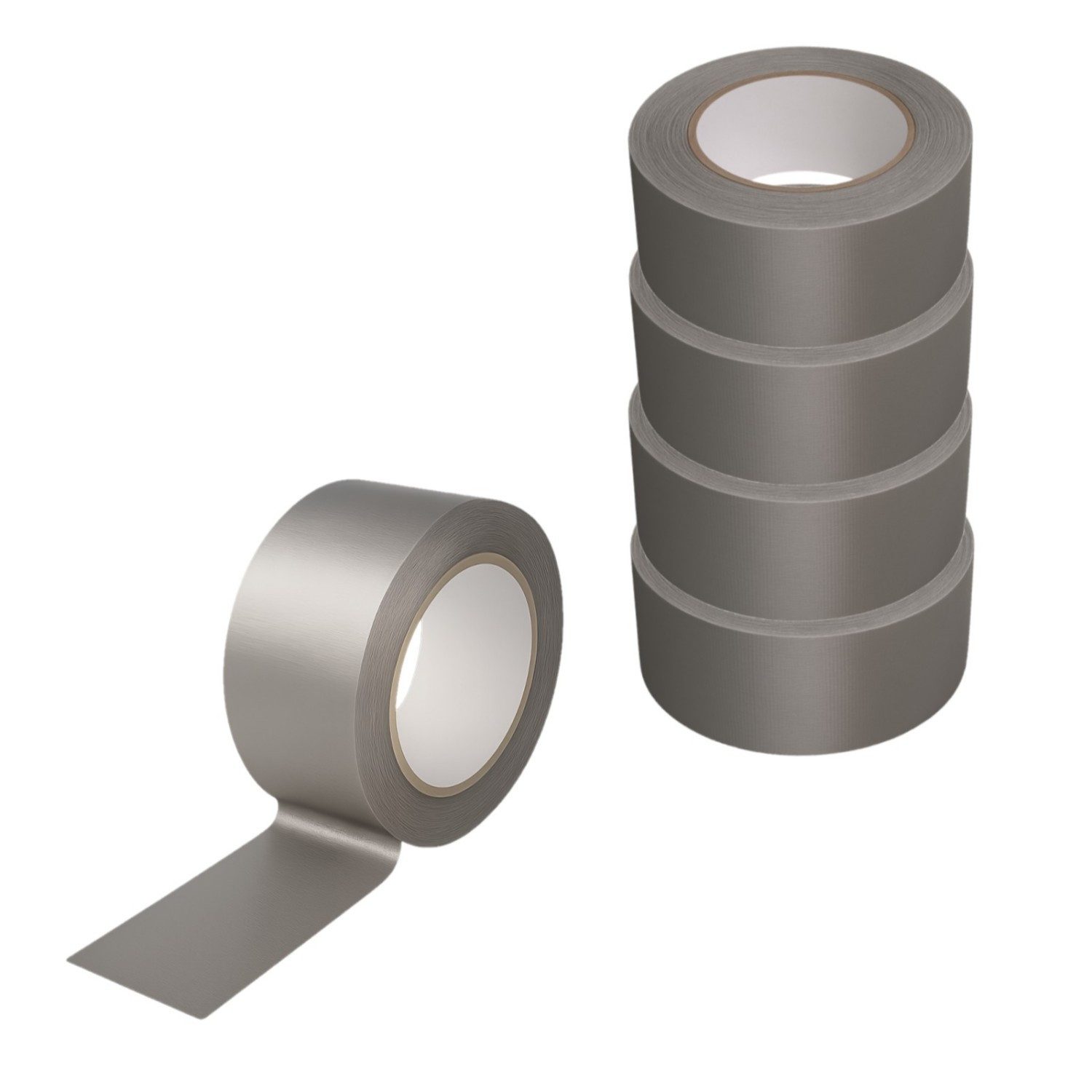 ARLI Klebeband Gewebeband 50 m x 48 mm Panzertape Reparaturband Steinband (5-St) universell einsetzbar für Abkleben und Reparaturen