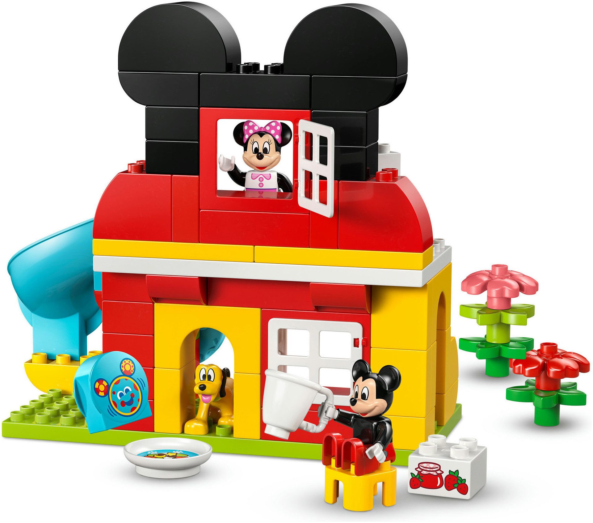 LEGO® Micky Maus Wunderhaus mit Minnie und Pluto (10465), LEGO DUPLO Disney Konstruktionsspielsteine, (87 St) – Bild 4 von 5