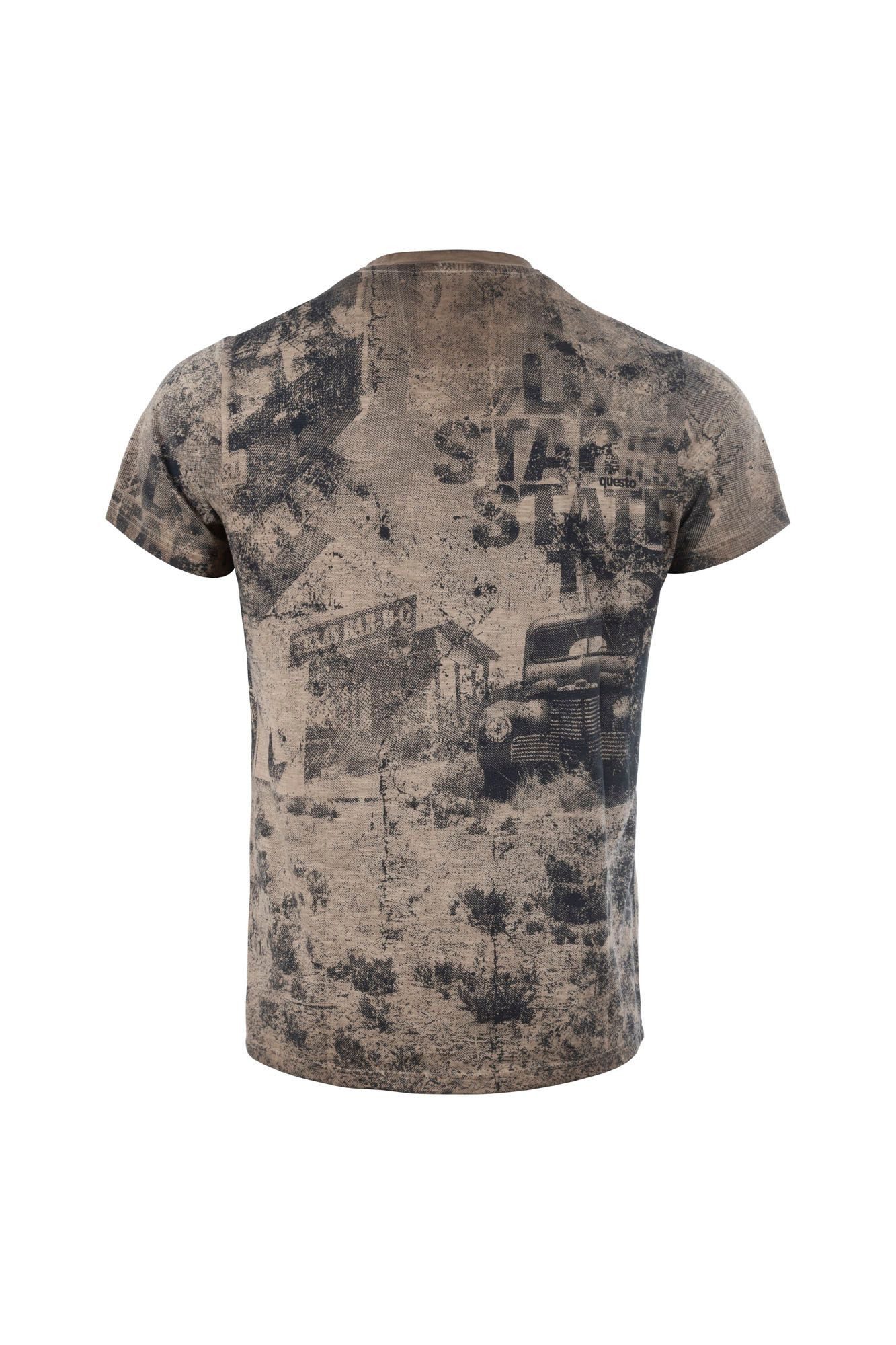 questo savage Kurzarmshirt günstig online kaufen