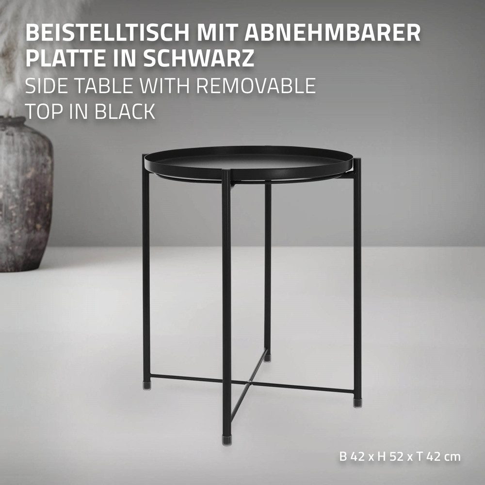 ML-DESIGN Beistelltisch Wohnzimmertisch klappbar stabil & günstig online kaufen