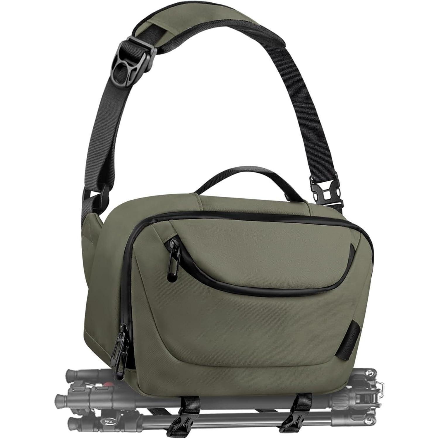 Kameratasche Wasserdicht & Stoßfest – Innentasche Für DSLR, Objektive & Zubehör, 30x13x22 Cm, Schwarz