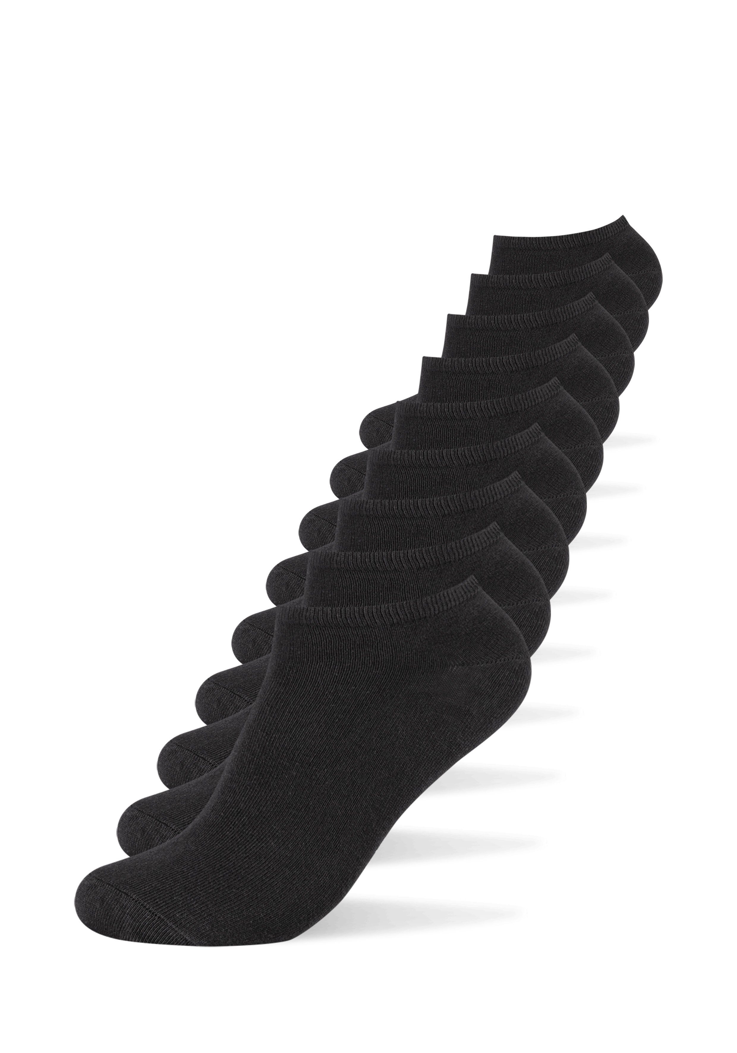 Socken schwarz (9-Paar) Komfortbund mit weichem s.Oliver Classics