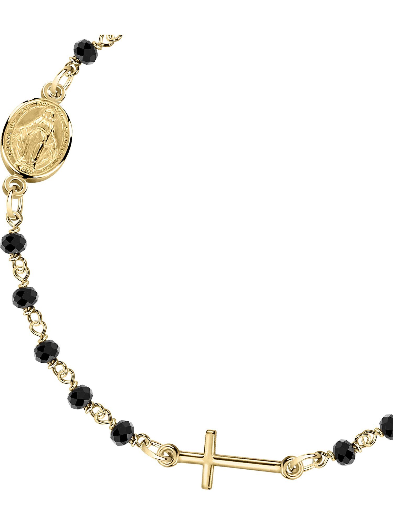 CHRIST Silberarmband CHRIST Damen-Armband 925er Silber, recycelt Kreuz, Modern
