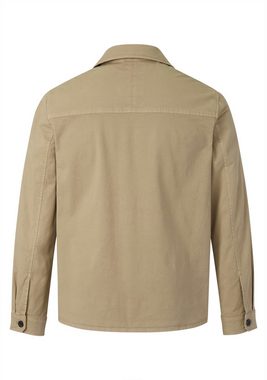 Redpoint Sommerjacke VANC Regular-Fit Garment Dyed Shirtjacket mit Stretch