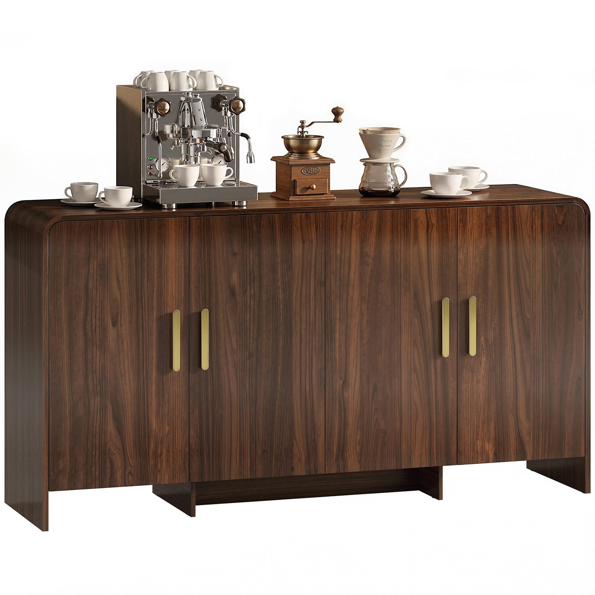 HOMCOM Sideboard (Packung, 2 St., 1), Breite 152 cm