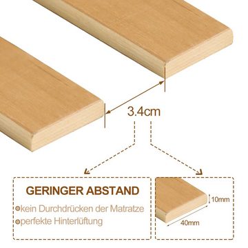 Rollrost »Rollrost Lattenrost Größen 90x200cm mit 28 Leisten unverstellbar«, Randaco