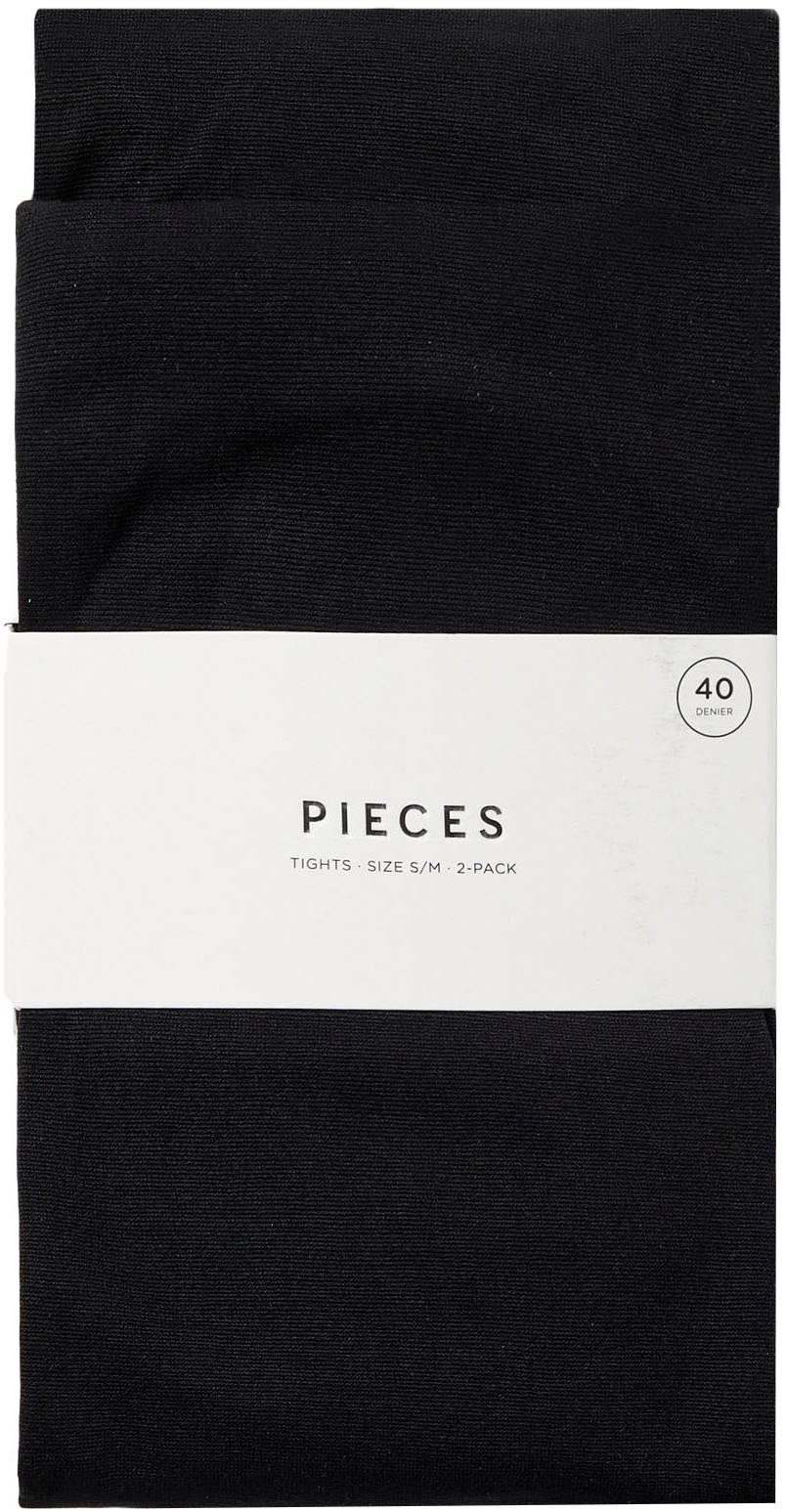 pieces Feinstrumpfhose PCNEW NIKOLINE 40 DEN 2 40 (Set DEN St) TIGHTS NOOS 2 PACK