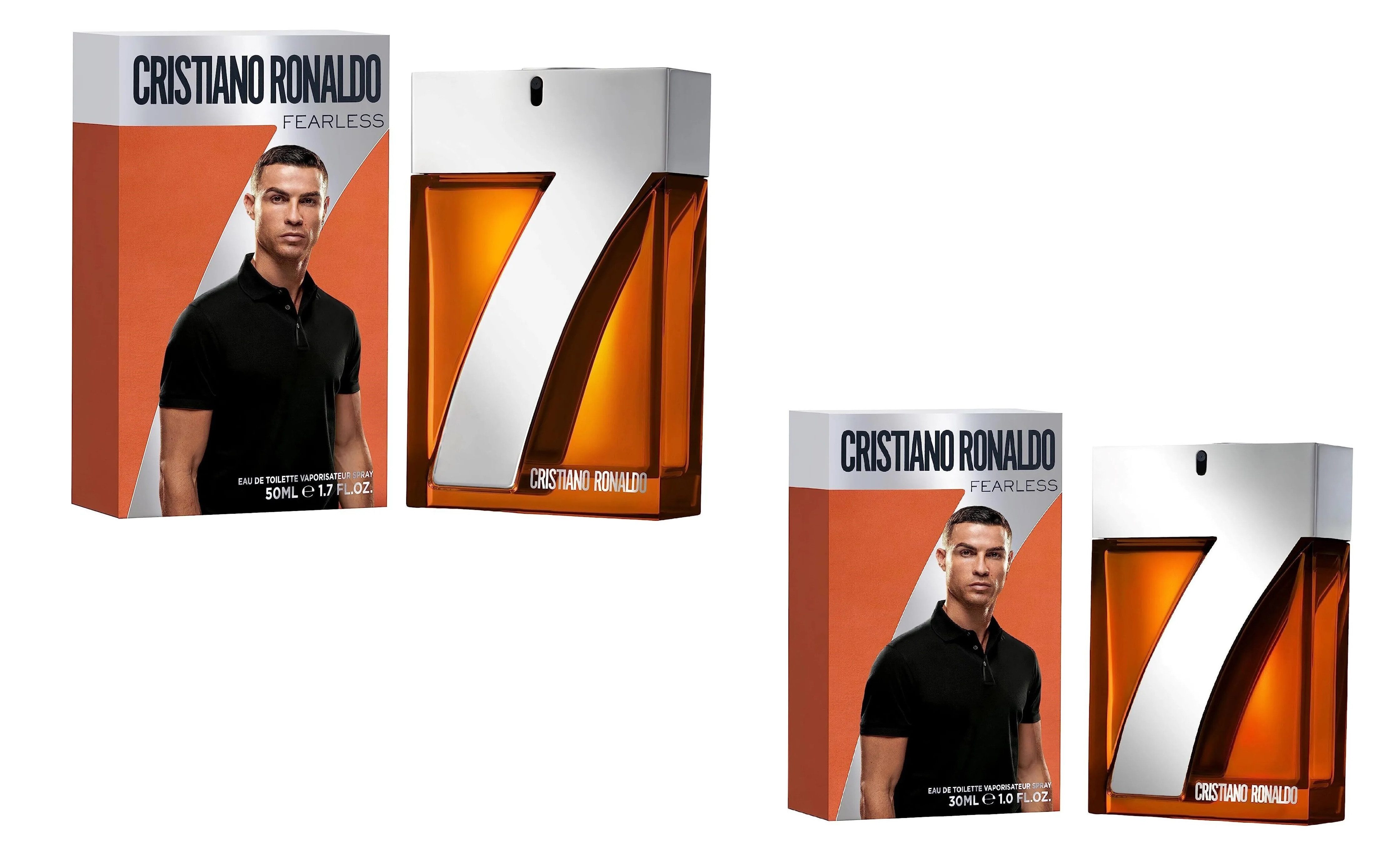 CR7 Eau de Toilette 2 x Cristiano Ronaldo Fearless Eau de Toilette 30ml + 50ml (436,87€