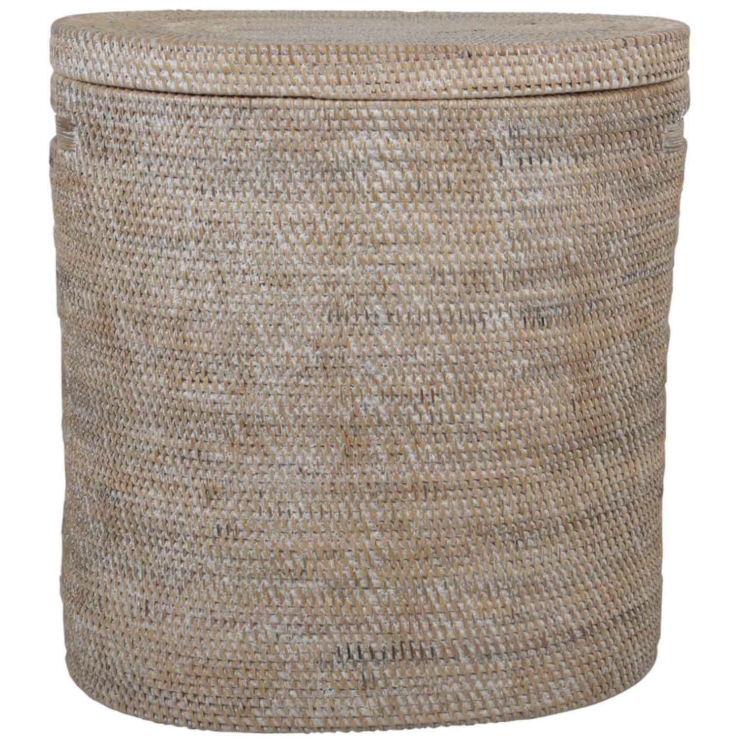 Casa Moro Wäschekorb Rattan Wäschesortierer ELA oval 50x30x54 cm (B/T/H) mi günstig online kaufen