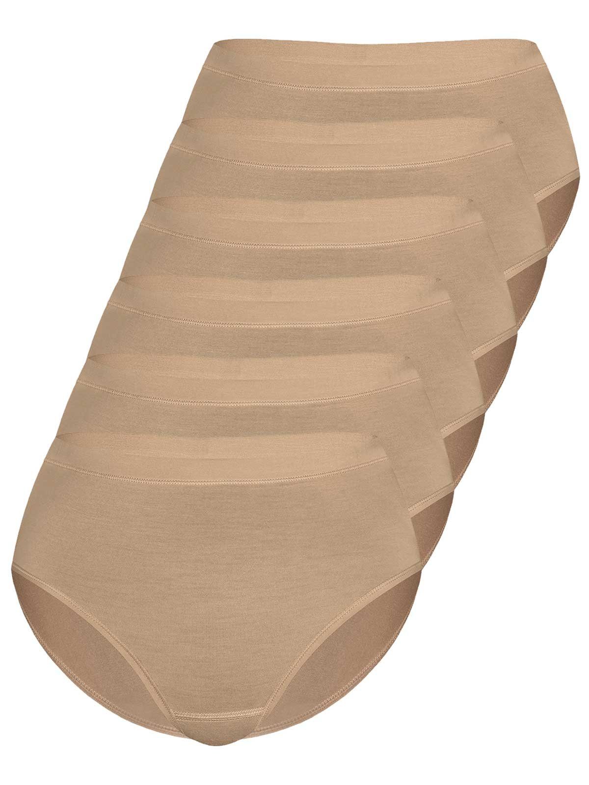 Hüftslip 6er Sparpack Slip Midi LOVELY SKIN