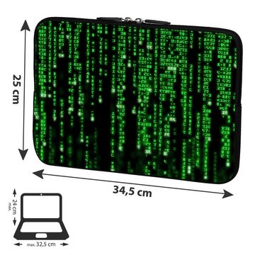 PEDEA Laptop-Hülle Design Schutzhülle 33 cm (13 Zoll), praktisch & kompakte Design Schutztasche mit Motiv