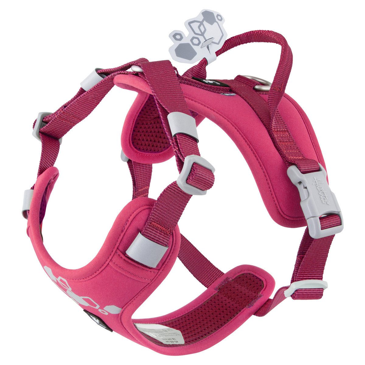 HURTTA Hunde-Geschirr Weekend Warrior Geschirr II ECO ruby (pink)