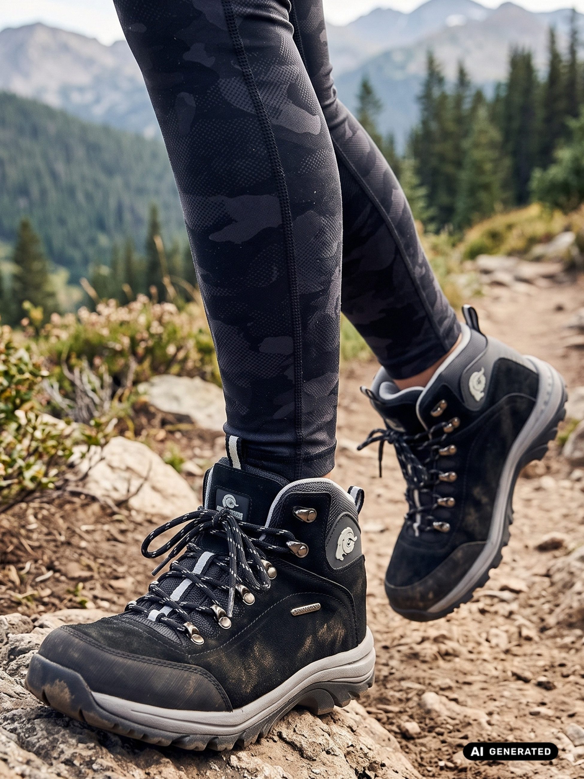 GUGGEN Mountain Wanderschuh Wanderstiefel Bergschuhe Bergstiefel Winterstiefel M014 Wanderschuh Wasserabweisend Verstärkte Schuhspitze