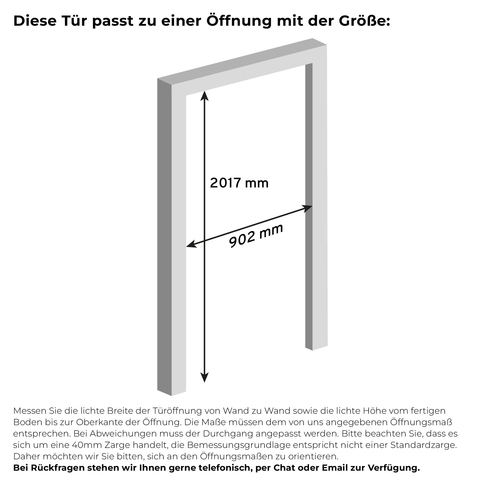 inova wohnen Zimmertür Glastür mit Stahlrahmen schwarz Grauglas, Komplett Set mit Türzarge und Griffstange Loftstyle DIN Links
