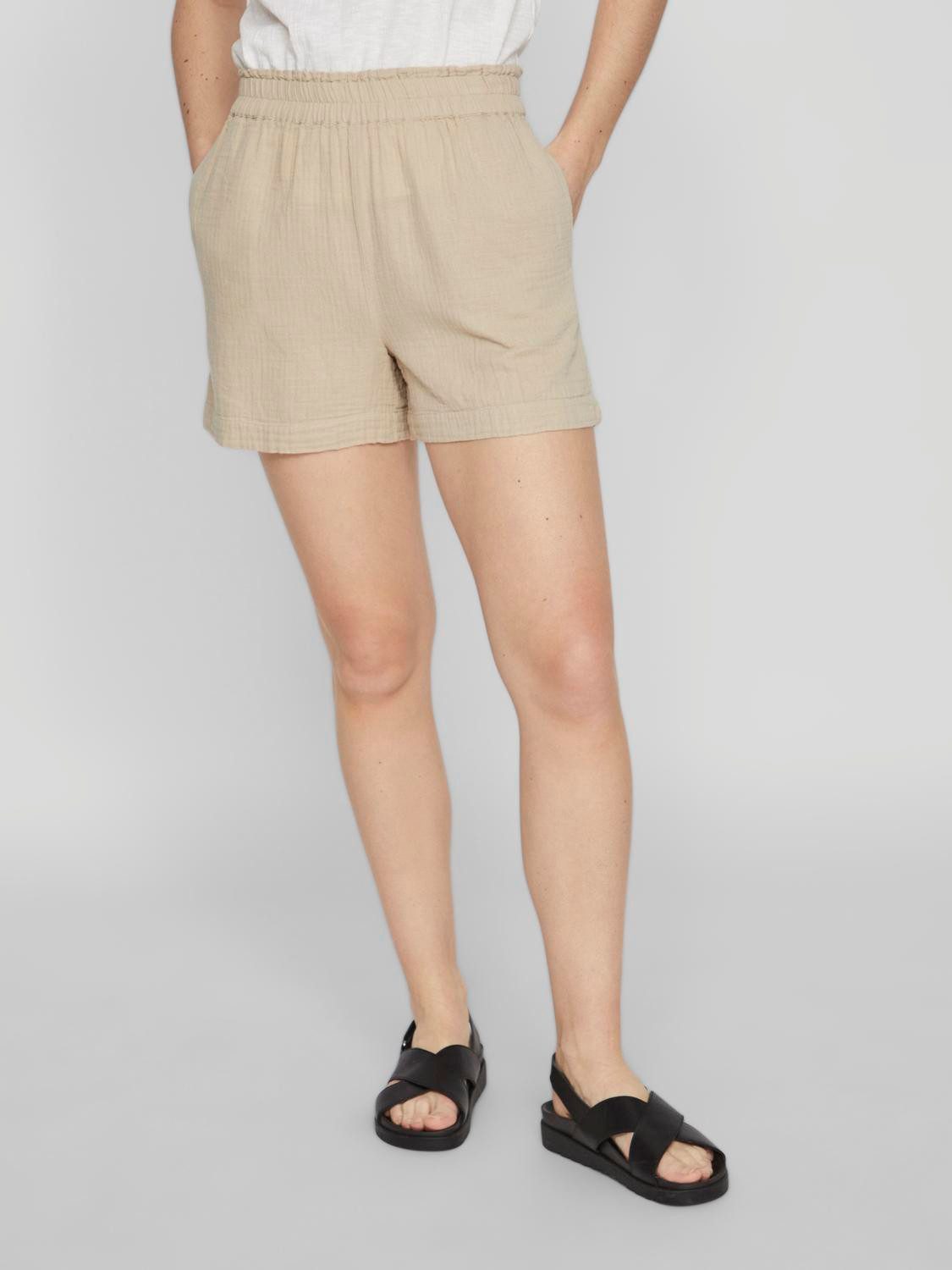 Vila Shorts VILANIA HW SHORTS - NOOS