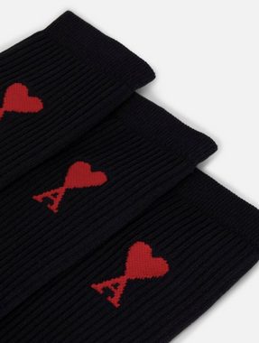 Ami Ami Freizeitsocken AMI PARIS 3-ER PACK SOCKEN THREE PACK GIFT-SET AMI DE COEUR SOCKS HEAR