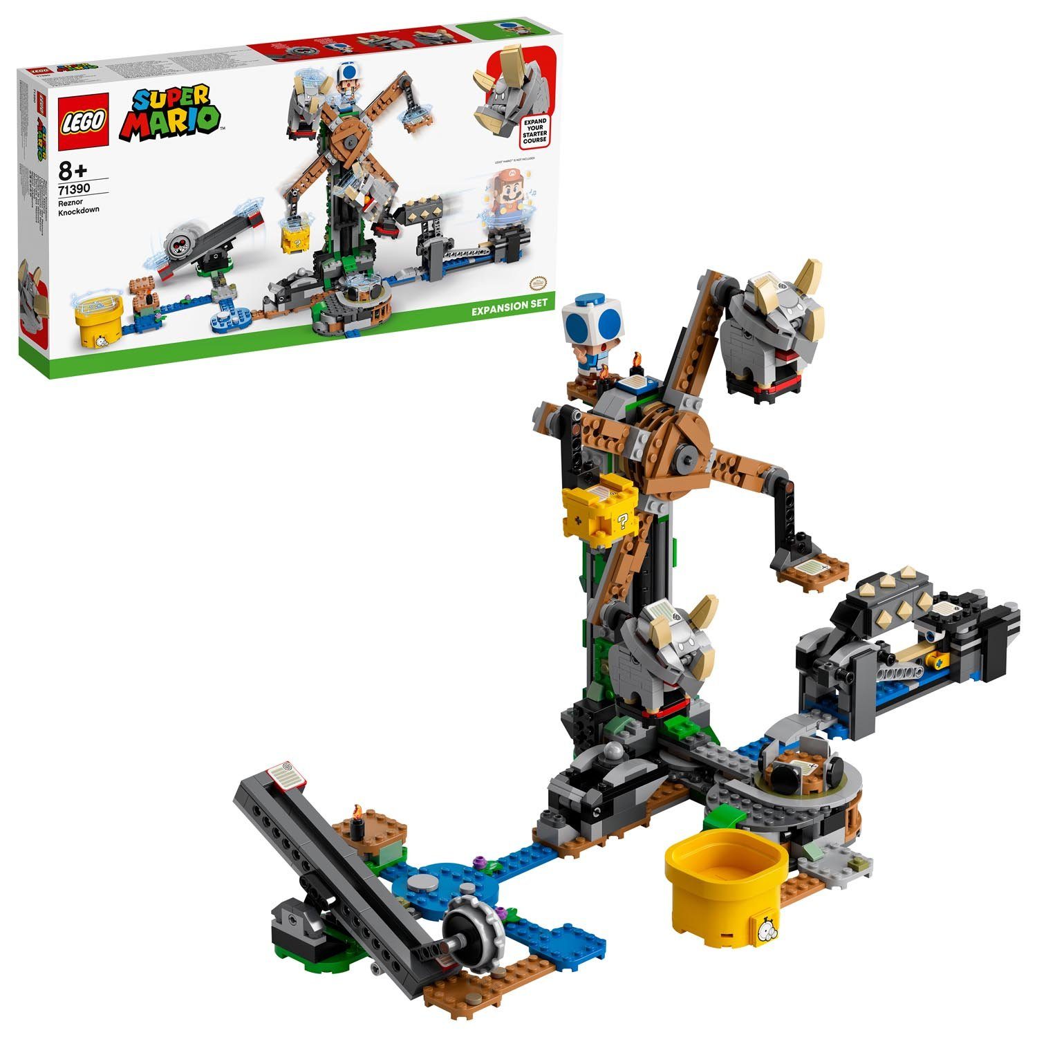 LEGO Super Mario 71390 - Reznors Absturz – Erweiterungsset Konstruktions-Spielset