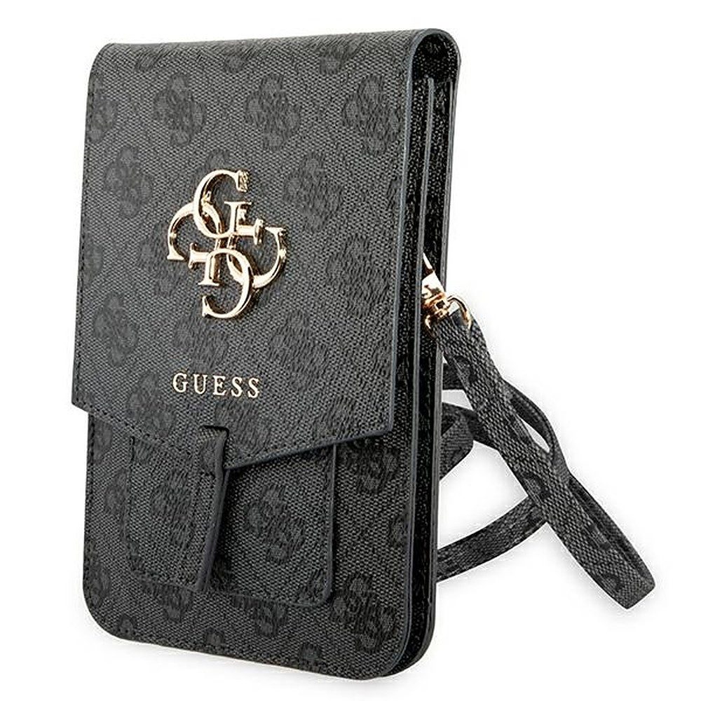 Guess Handtasche Handtasche Damentasche (Spar-Set, 1-tlg., 18 x 12 cm elegant), 4G-Logo, Magnetverschluss, abnehmbarer Riemen