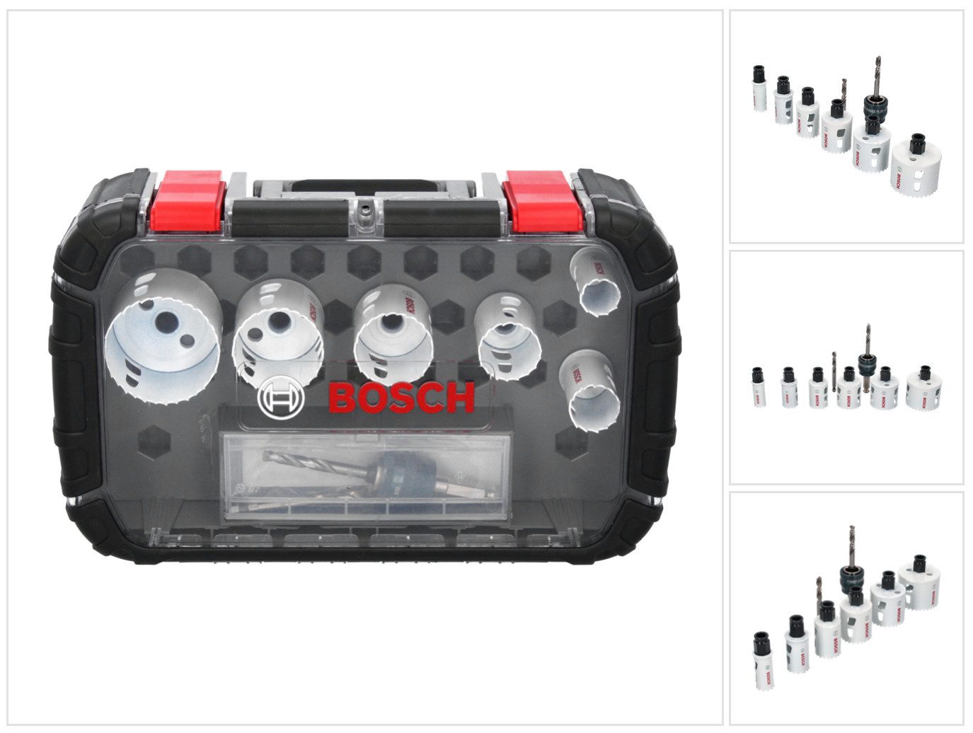 Bosch Professional Lochsäge Progressor for Wood & Metal Elektriker Lochsägen Set 9 tlg