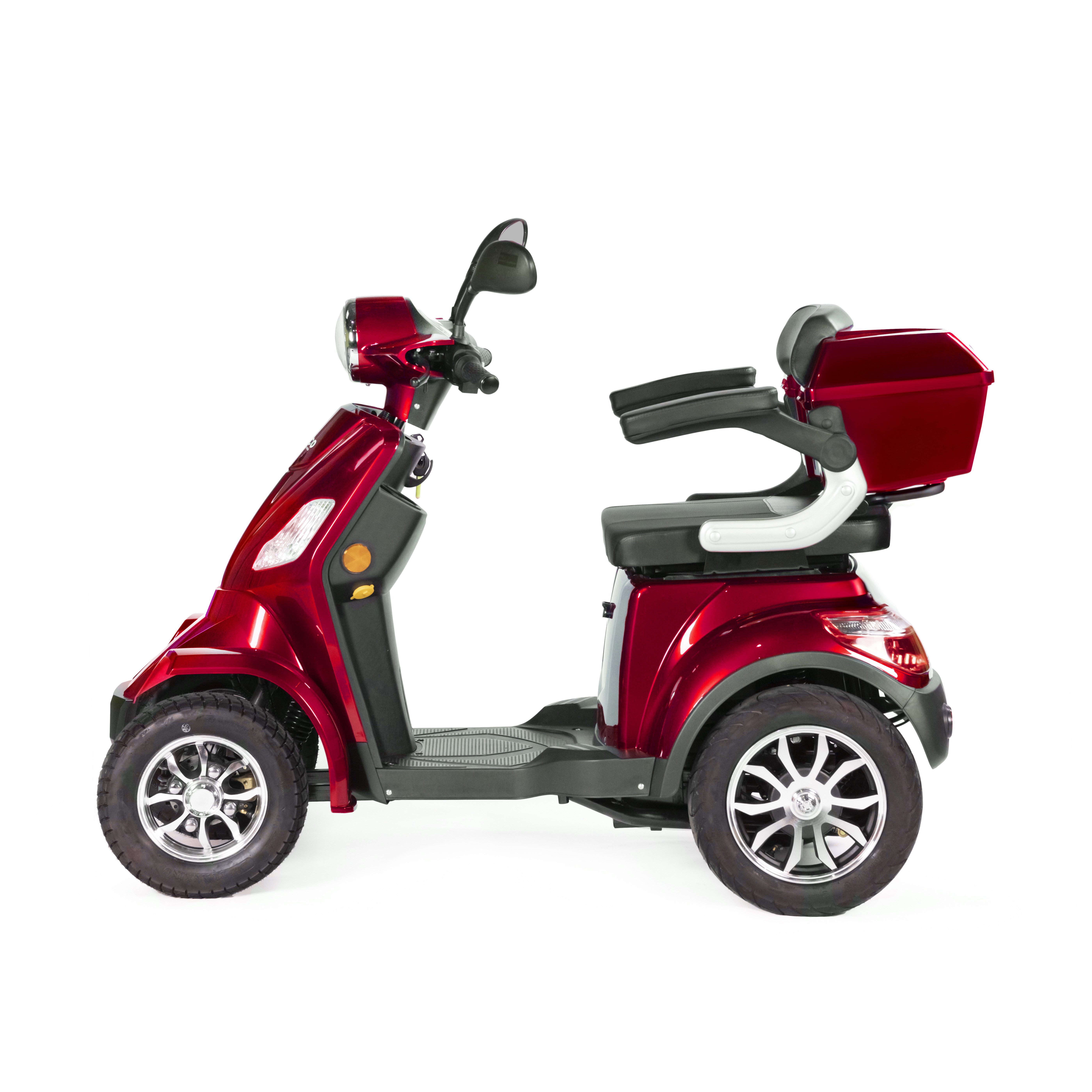 Veleco Elektromobil Faster, herausnehmbarer Lithium-Ionen Akku,4-Rad Seniorenmobil,1000W, 12,00 km/h, Herausnehmbarer Lithium-Ionen Akku