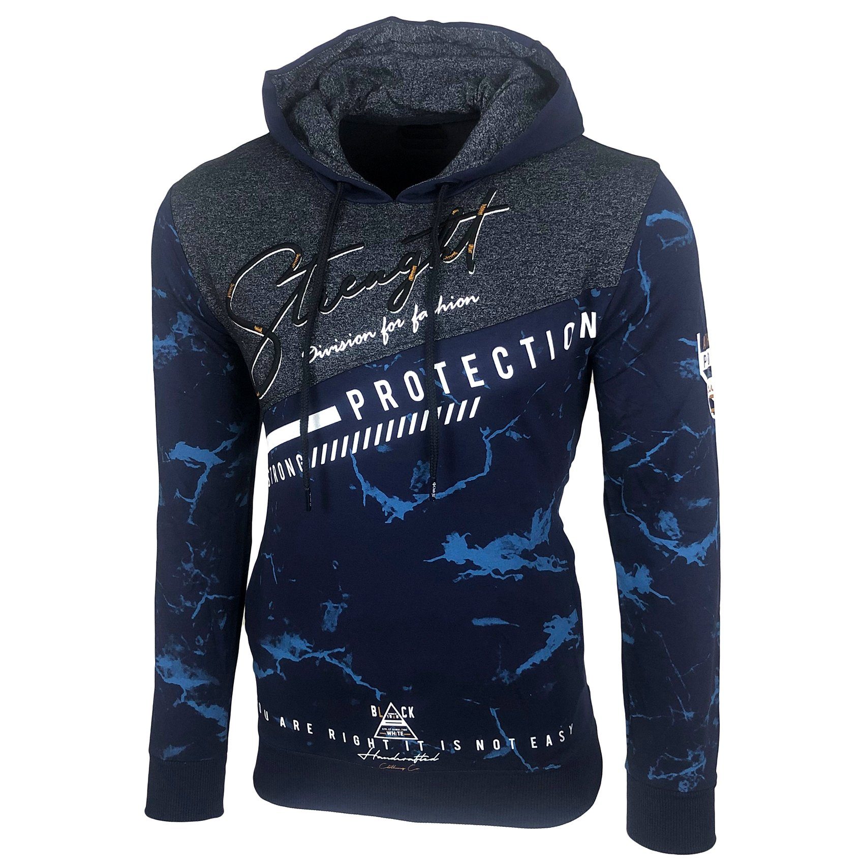 Baxboy Hoodie Baxboy Herren Pullover Hoodie Sweatshirt Langarm Kapuzenpullo günstig online kaufen