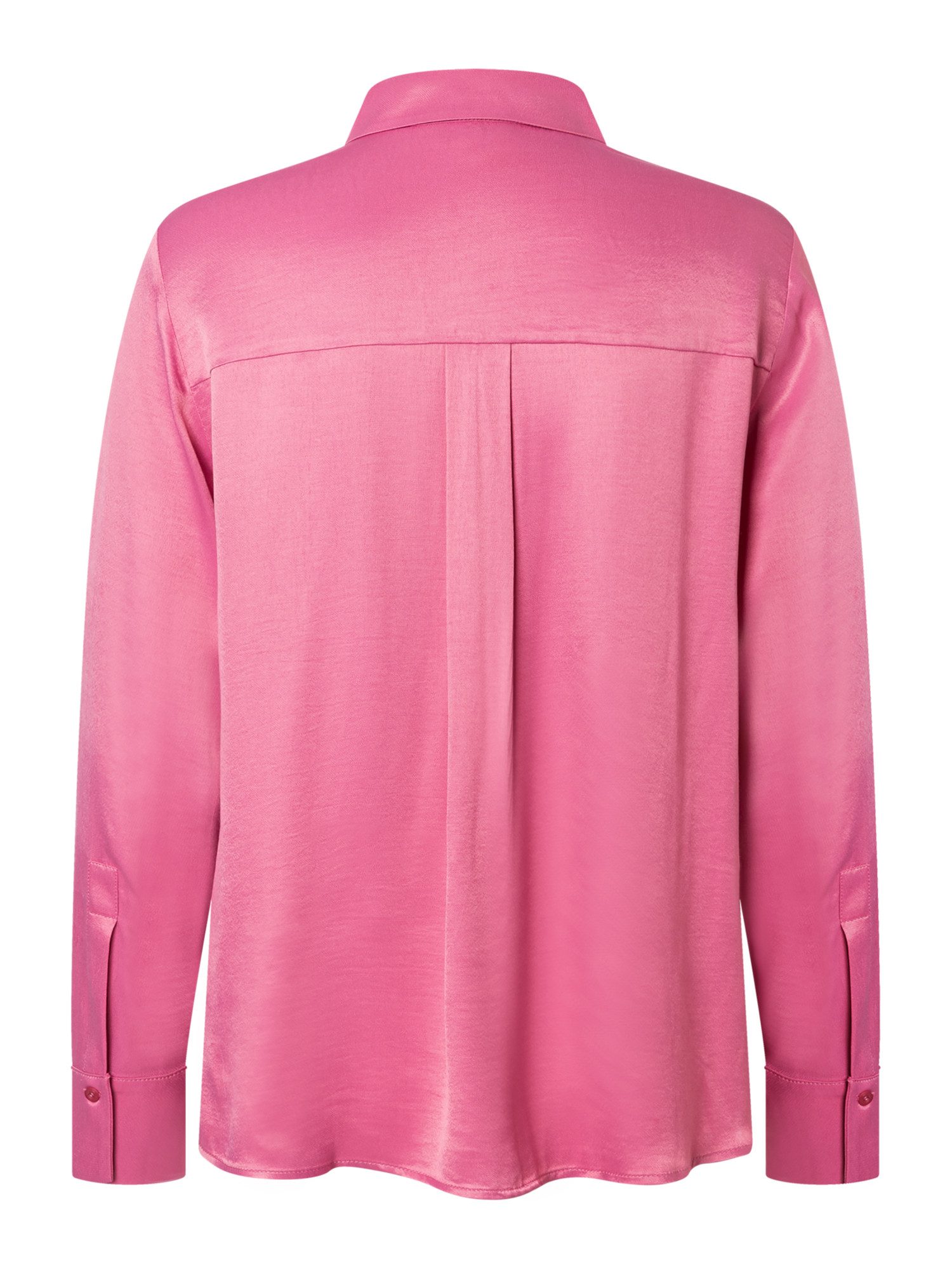 MORE&MORE Langarmbluse glänzende Satinbluse günstig online kaufen