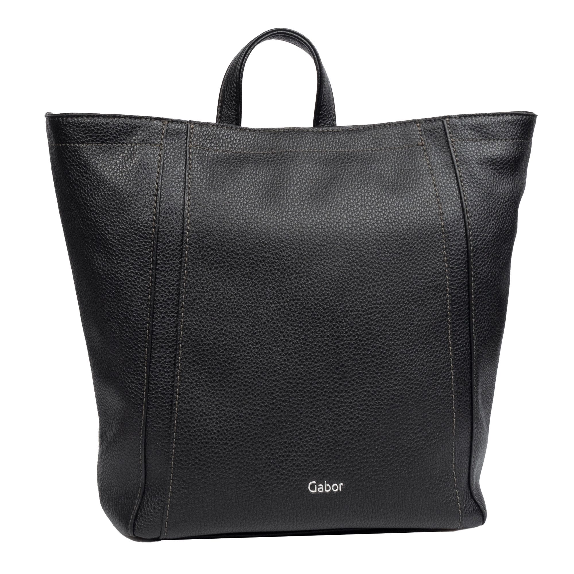 Gabor Rucksack Bessy, variables geradliniges Format markant durch unterlegte Streifen