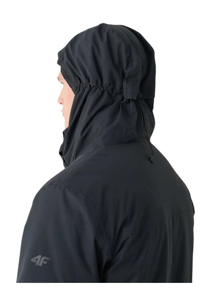4F Funktionsjacke Übergangsjacke Technical M563 (Parka, wasserabweisend) schwarz Herren