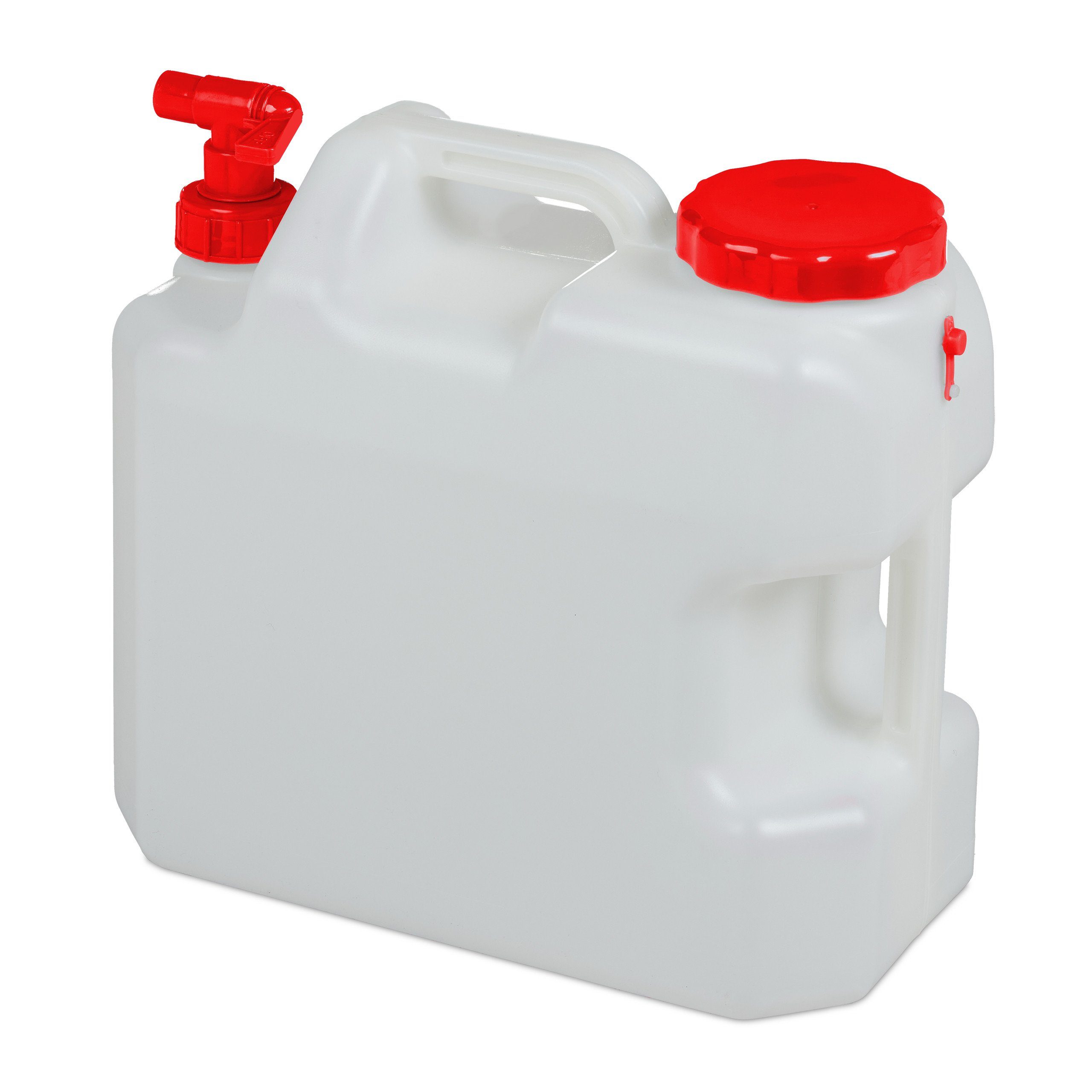 relaxdays Kanister Wasserkanister mit Hahn, 18 Liter