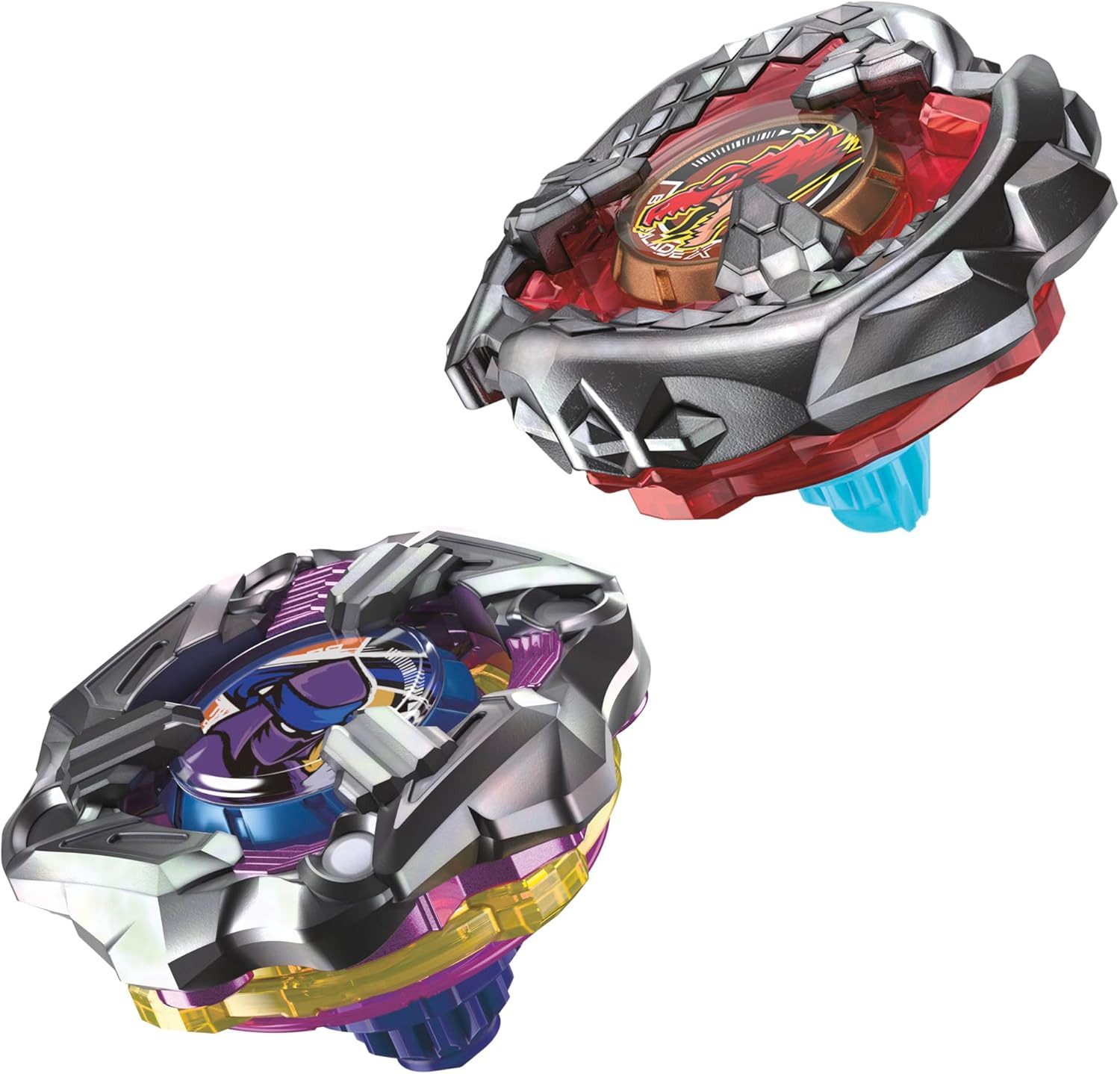Hasbro Speed-Kreisel Hasbro Beyblade X Beat Tyranno 4-70Q & Knife Shinobi 4-80HN 2er-Pack