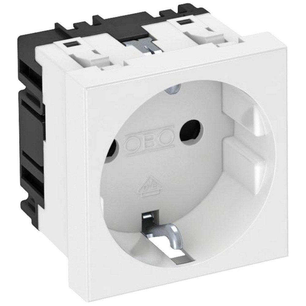 OBO BETTERMANN Kabelkanal OBO Bettermann 6120008 Geräteeinsatz Steckdose (B x H x T) 45 x 45 x 4