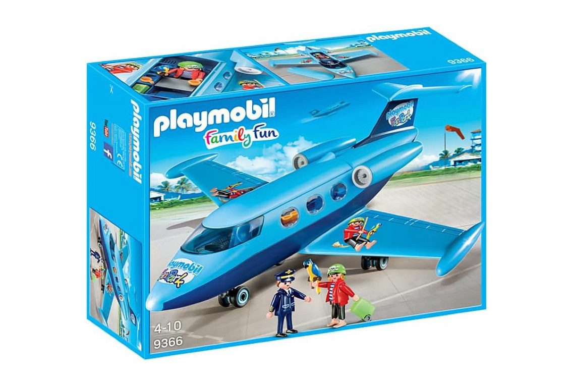 Playmobil® Spielwelt Ferienflieger FunPark 2017, (Set, 1-tlg., 1 Playmobil Spielset), 1x Playmobil Ferienflieger, 1x Anleitung, 1x Zubehörteile