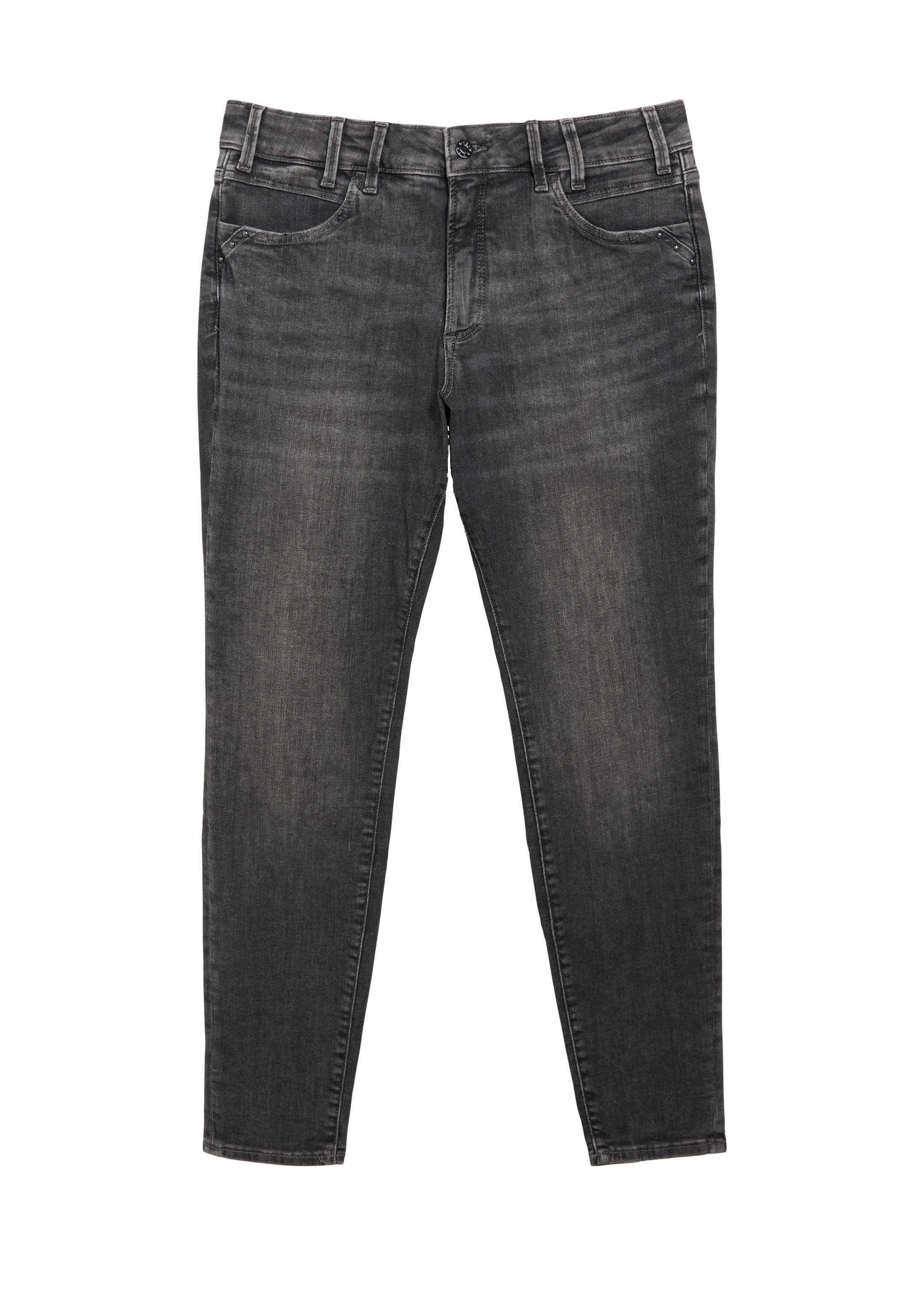 s.Oliver Skinny-fit-Jeans Jeans-Hose Jeans / Skinny Fit / Mid Rise / Skinny Leg