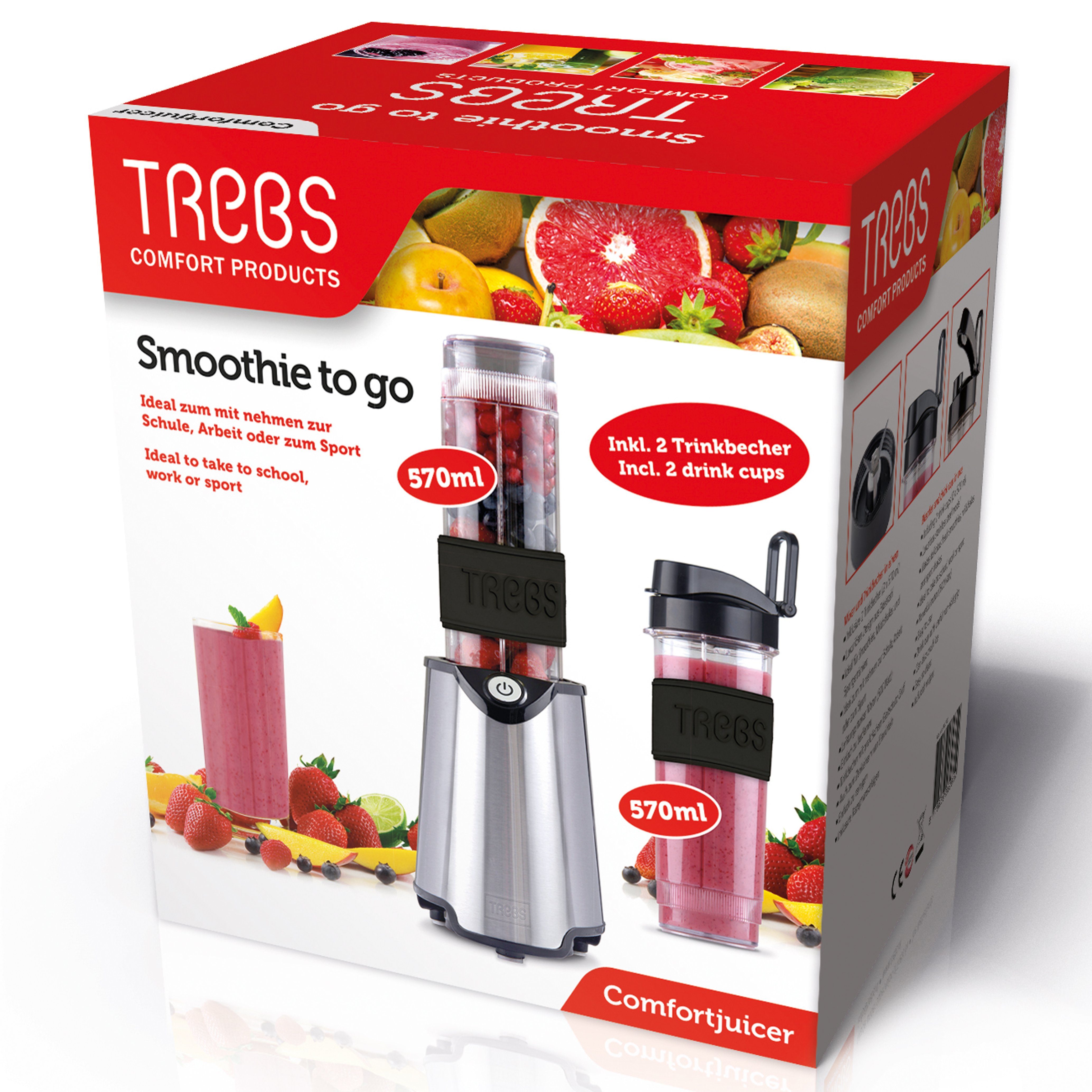 300 TREBS Smoothie-Maker 99330, W