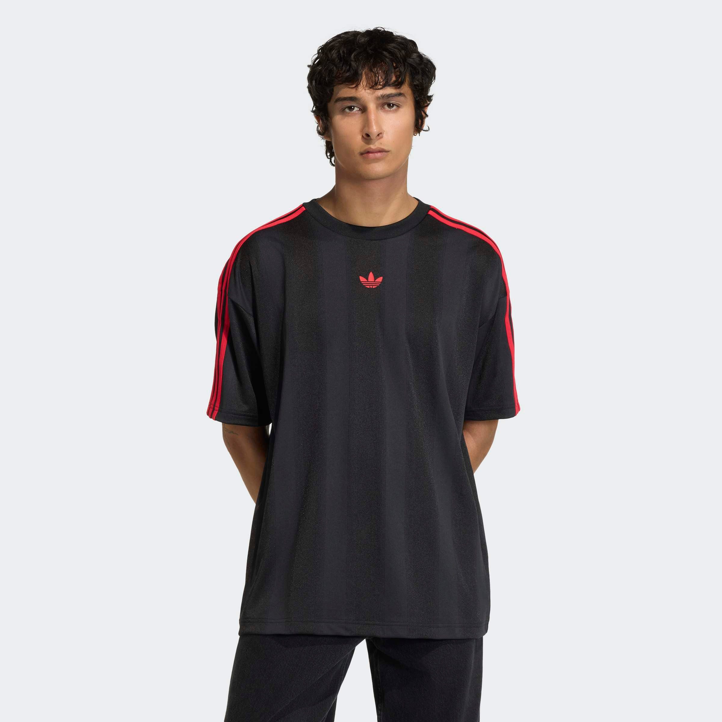 adidas Originals T-Shirt ADIDAS ADICOLOR JACQUARD TRIKOT lockere Passform, günstig online kaufen