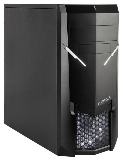 CAPTIVA Advanced Gaming I59-463 Gaming-PC (Intel Core i5 10400F, GeForce RTX 3060 Ti, 16 GB RAM, 1000 GB HDD, 240 GB SSD, Luftkühlung)