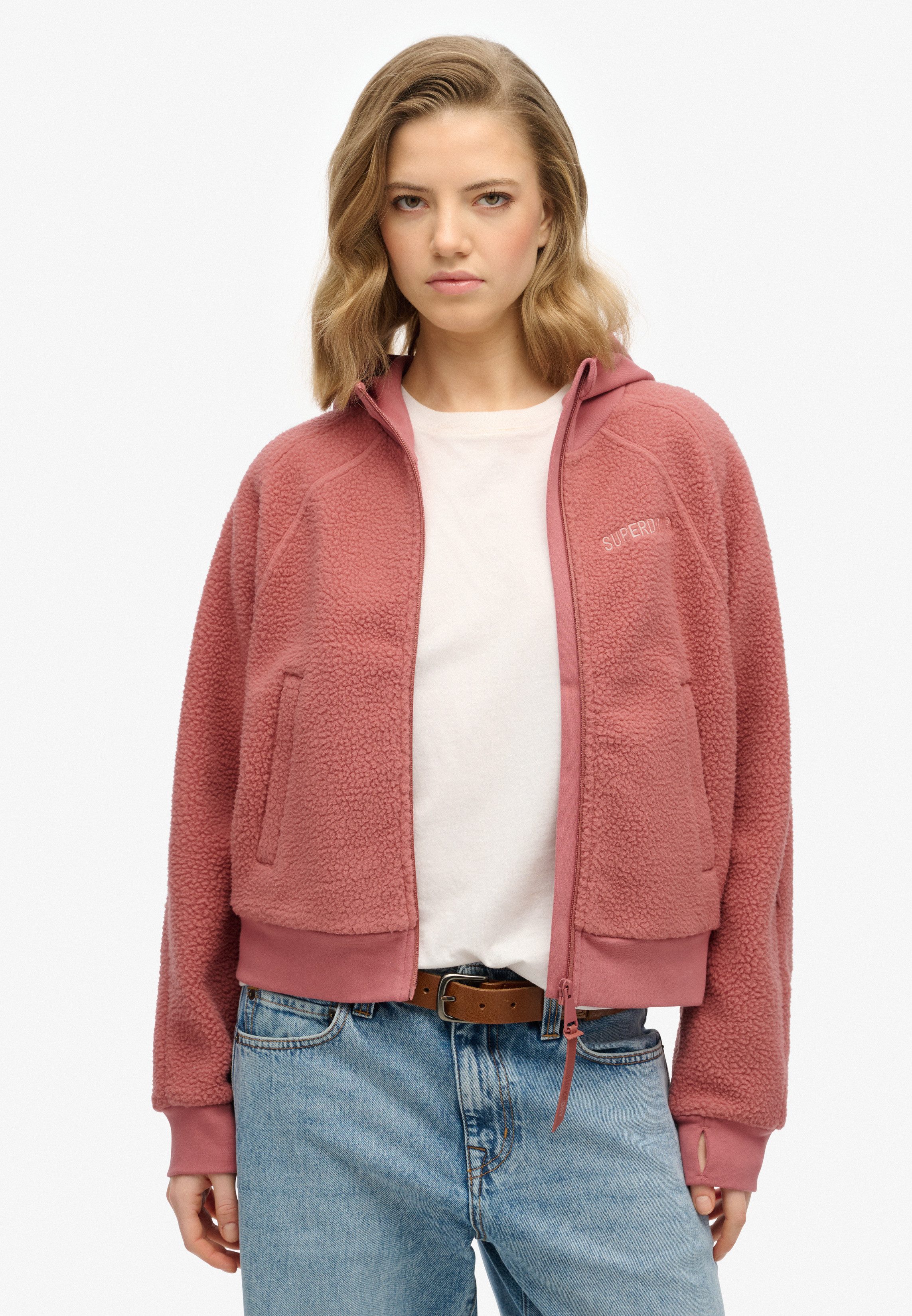 Superdry Kapuzensweatjacke ACTIVE TECH FLEECE FULL ZH mit tollen Teilungsnä günstig online kaufen