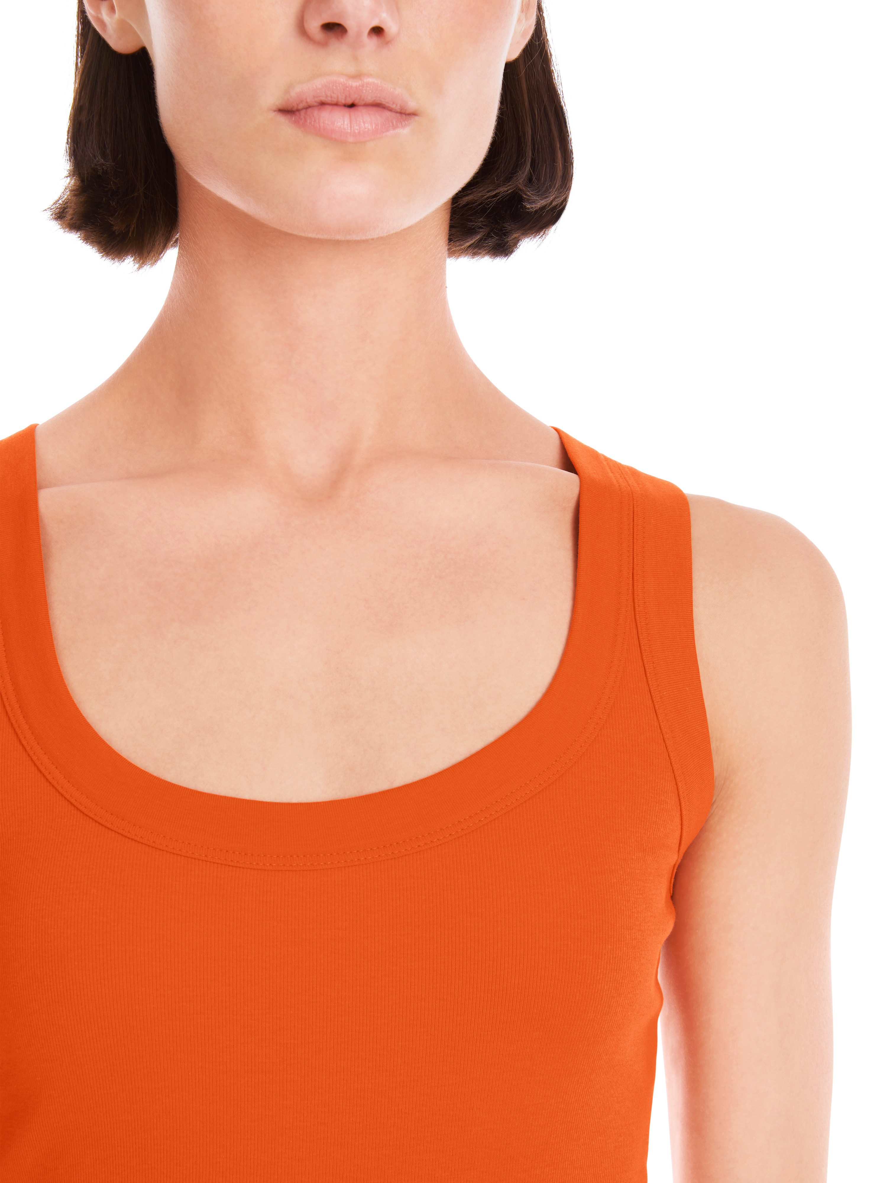 Marc Cain Tanktop Ärmelloses Top in Baumwoll-Ripp günstig online kaufen