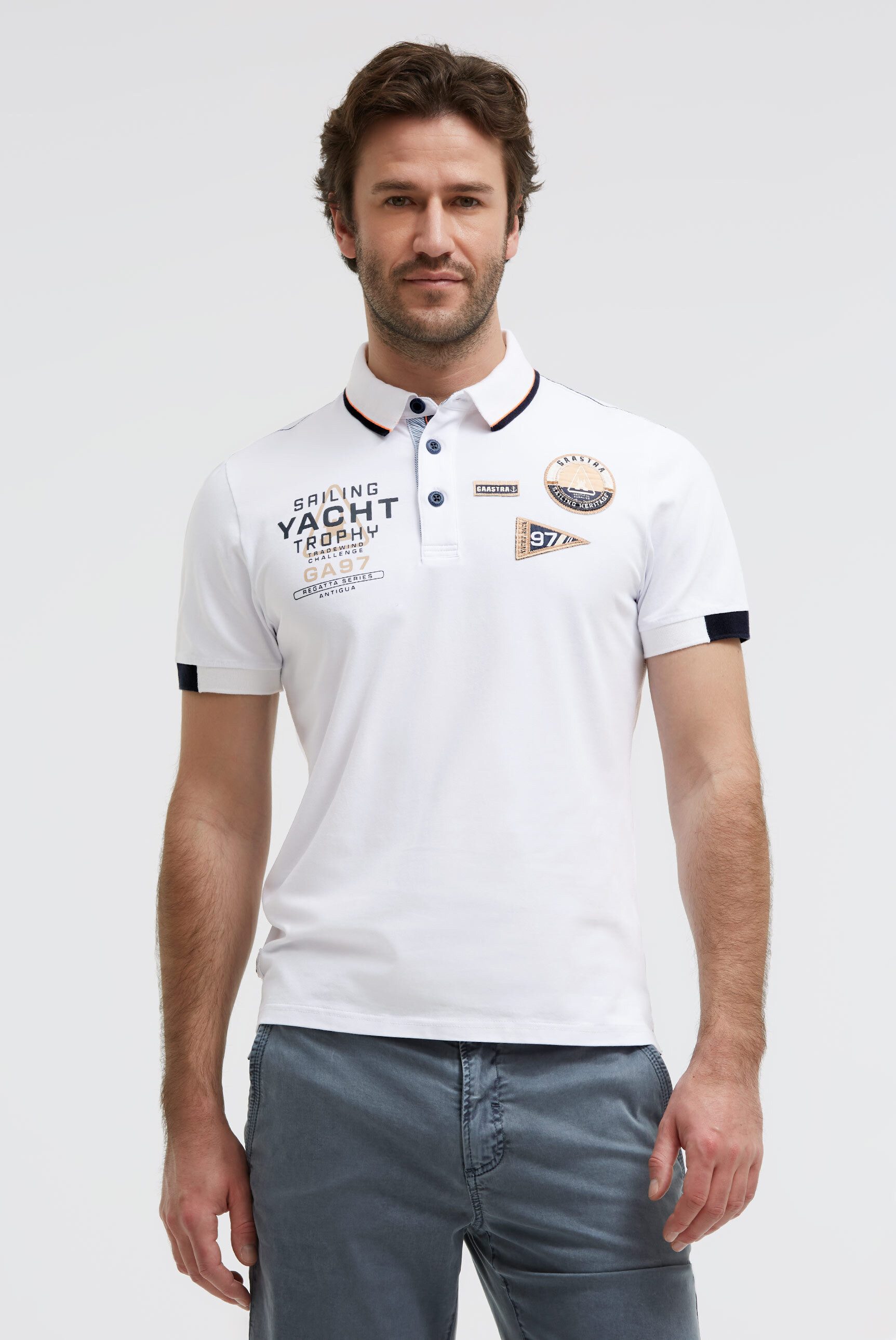 Gaastra Poloshirt mit Seitenschlitze