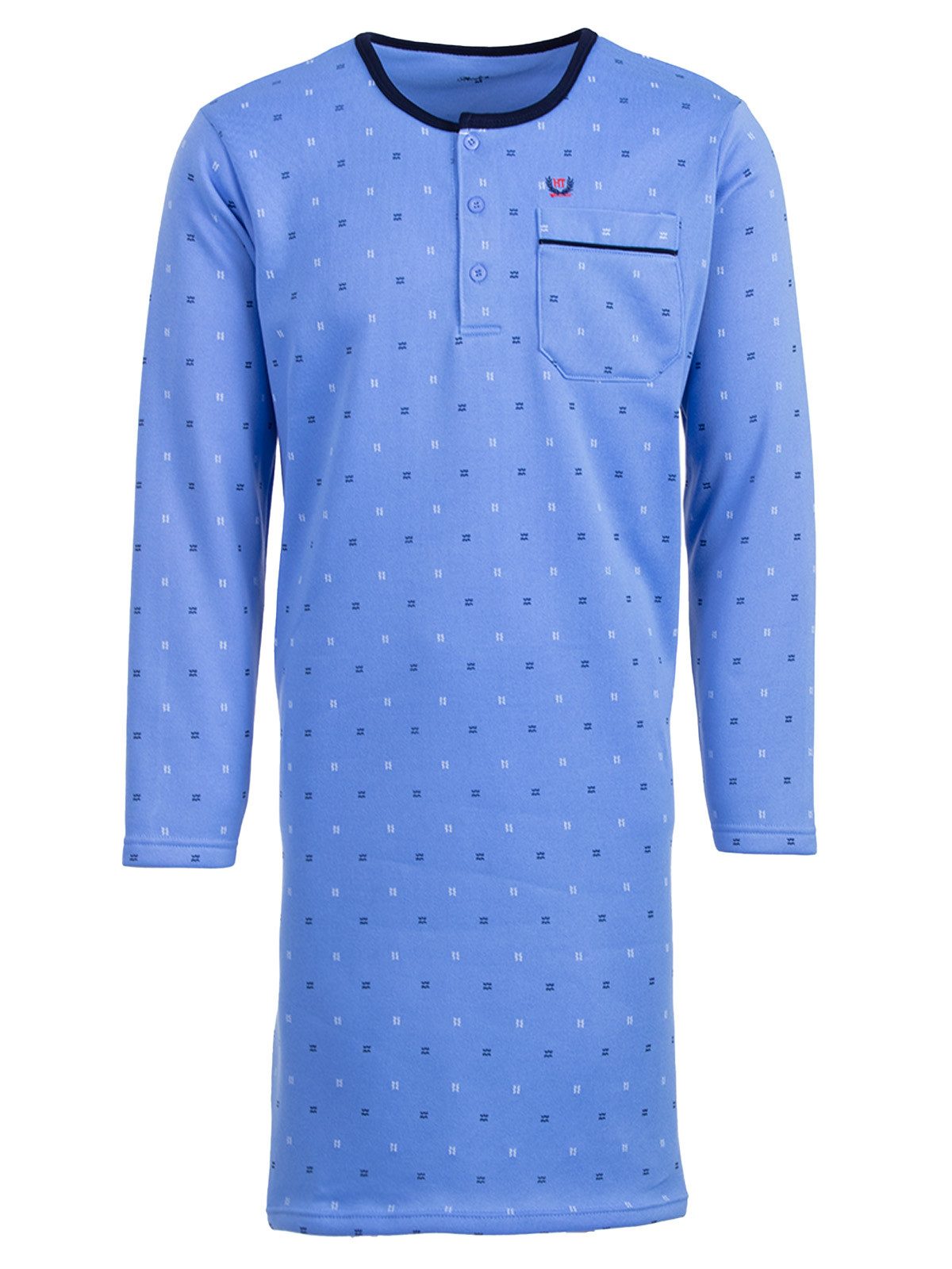 Henry Terre Nachthemd Thermo Nachthemd - Wave günstig online kaufen