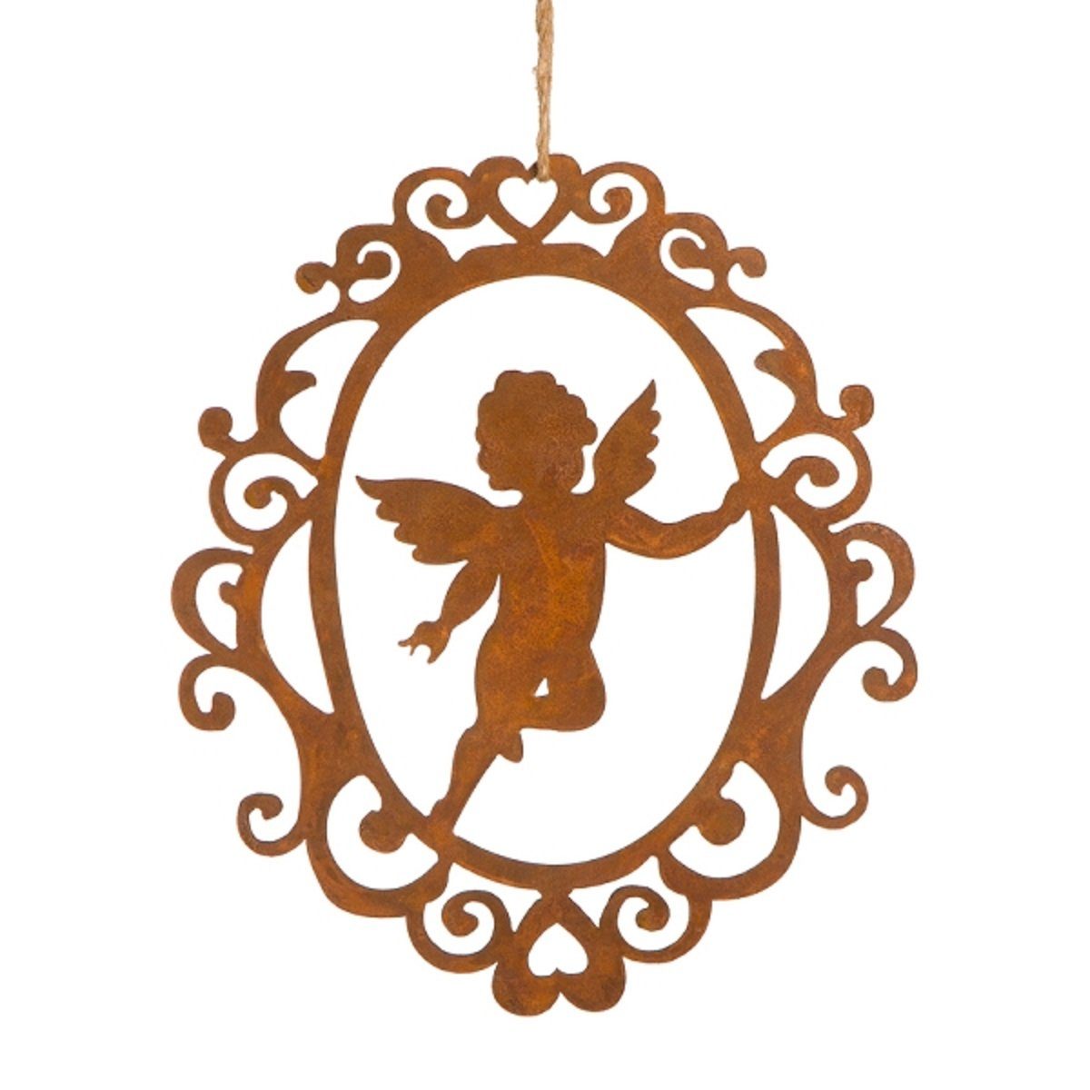 Linoows Dekoobjekt Engel Dekohänger im Ornament, günstig online kaufen