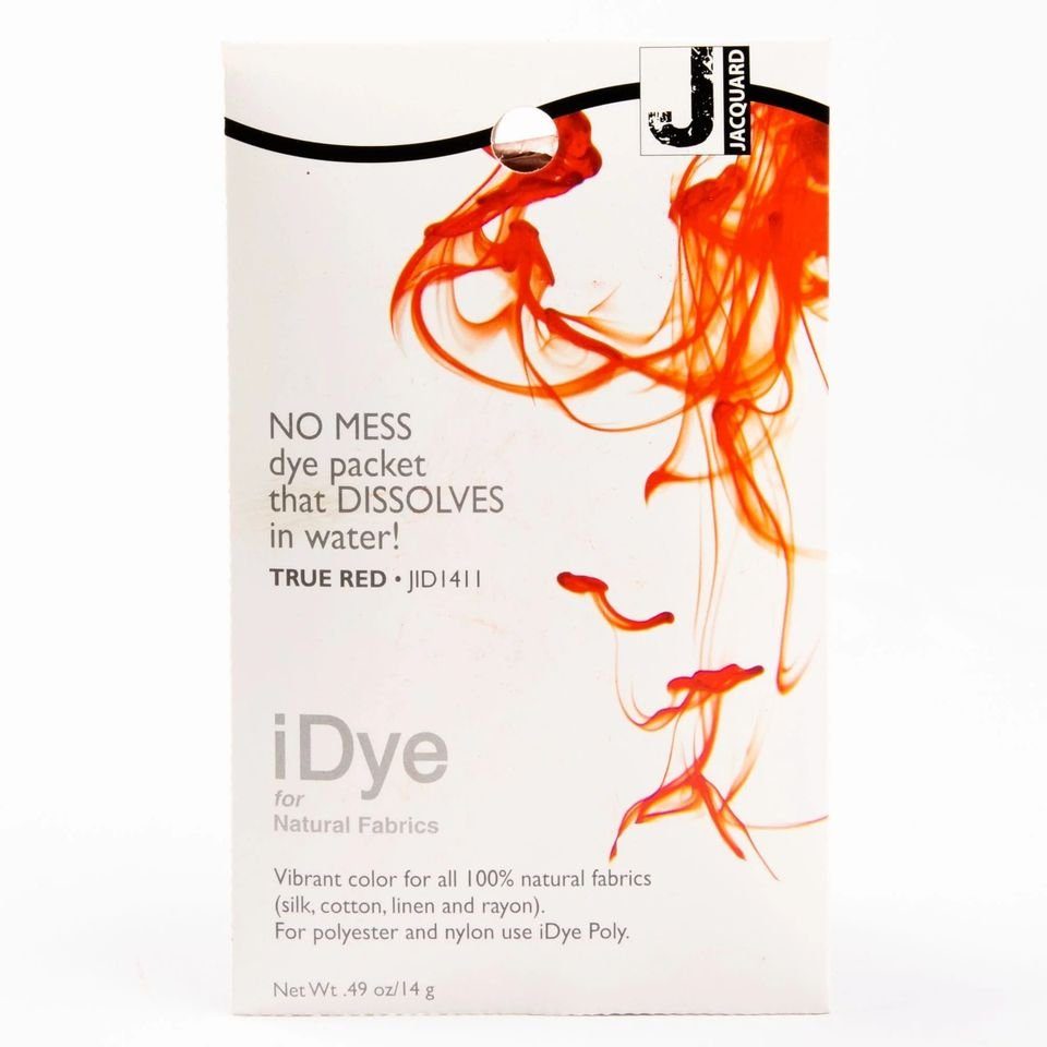 Jacquard Textilfarbe iDye Natural, Färbemittel für Naturgewebe, 14g