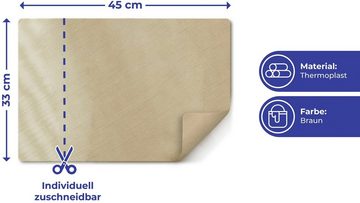 Maximex Backmatte, Kunststoff (Set, 3-tlg), mit 2 Dauerbackfolien und Backofen-Schutzfolie, wiederverwendbar